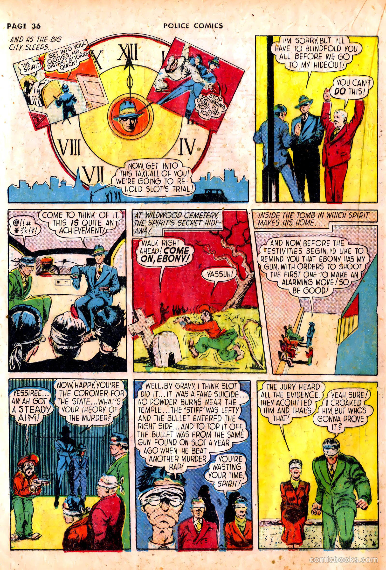 Police Comics #12 (1942) — page 39 of 69