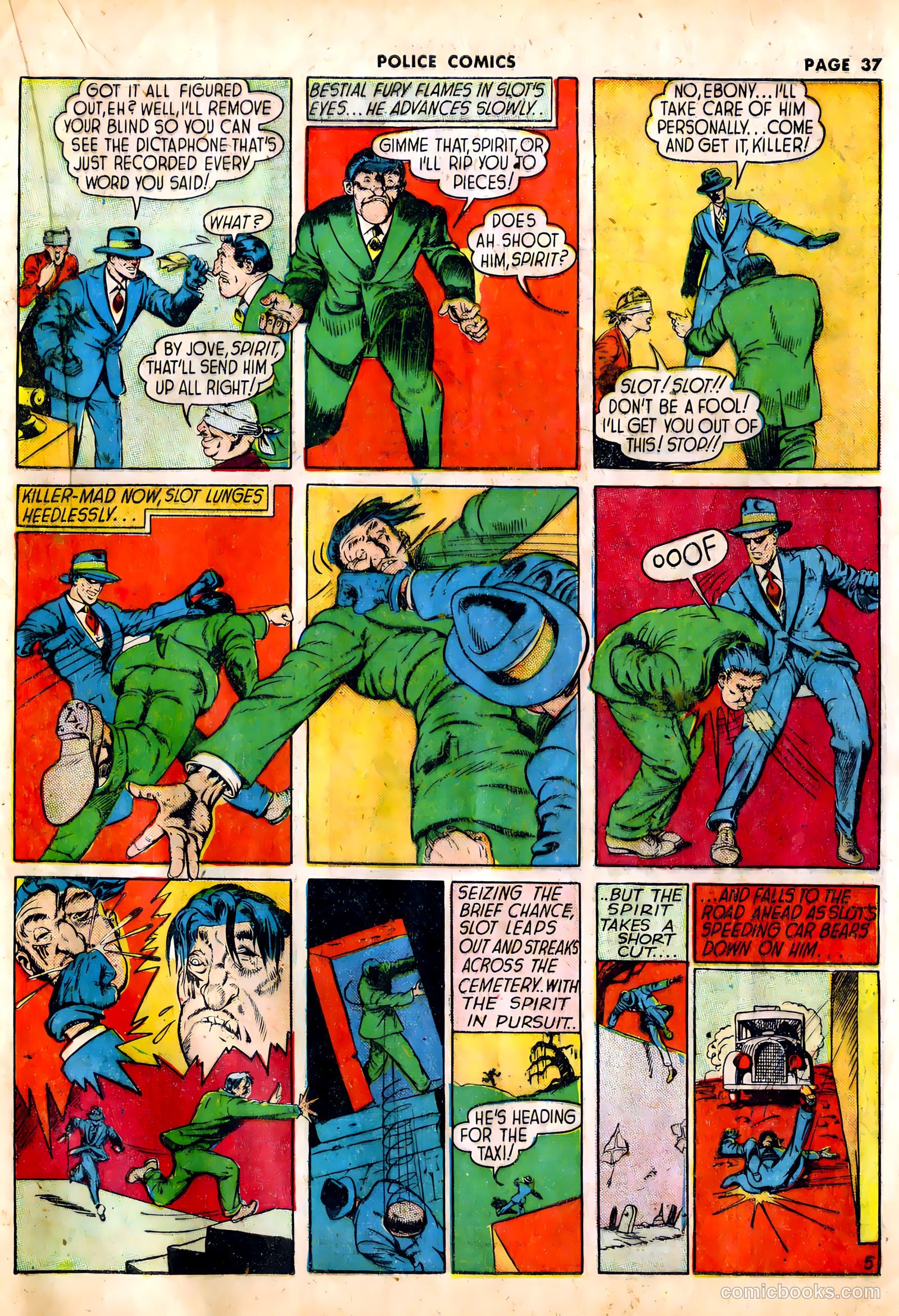 Police Comics #12 (1942) — page 40 of 69