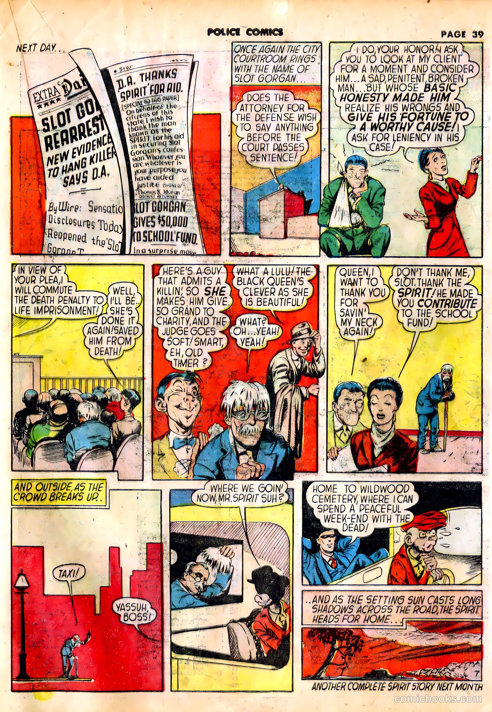 Police Comics #12 (1942) — page 42 of 69