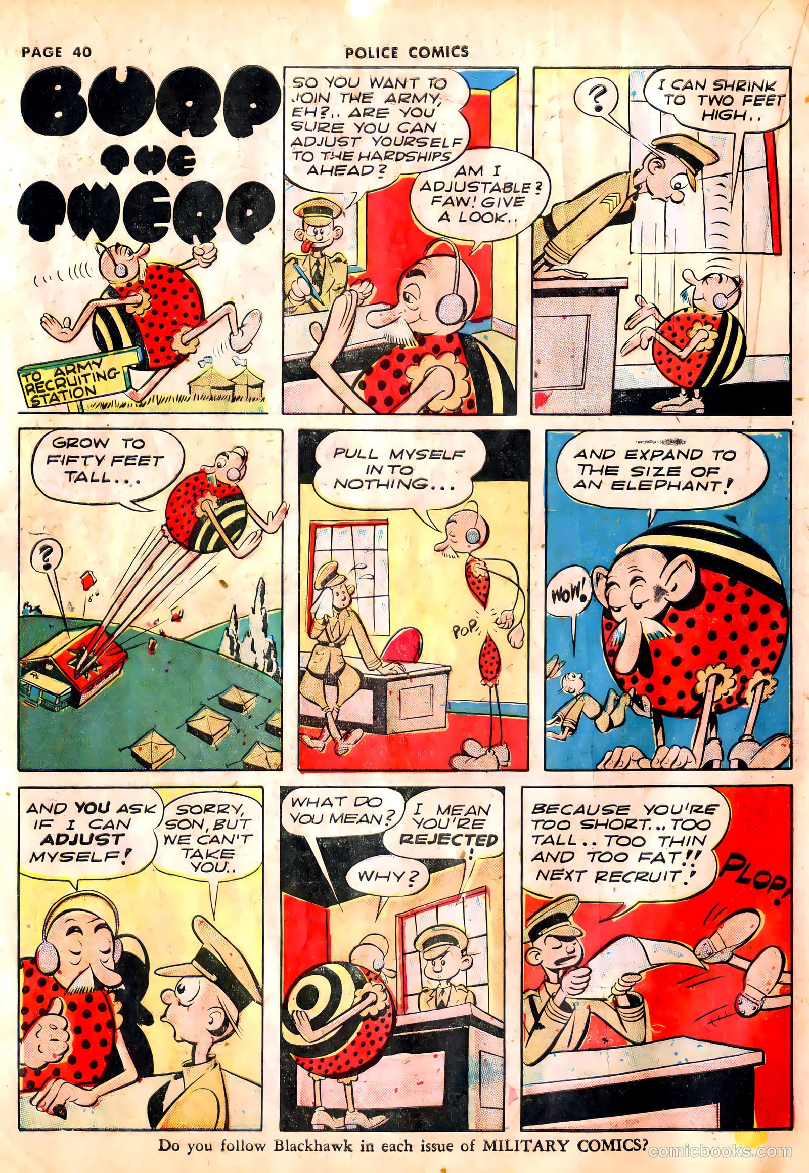 Police Comics #12 (1942) — page 43 of 69