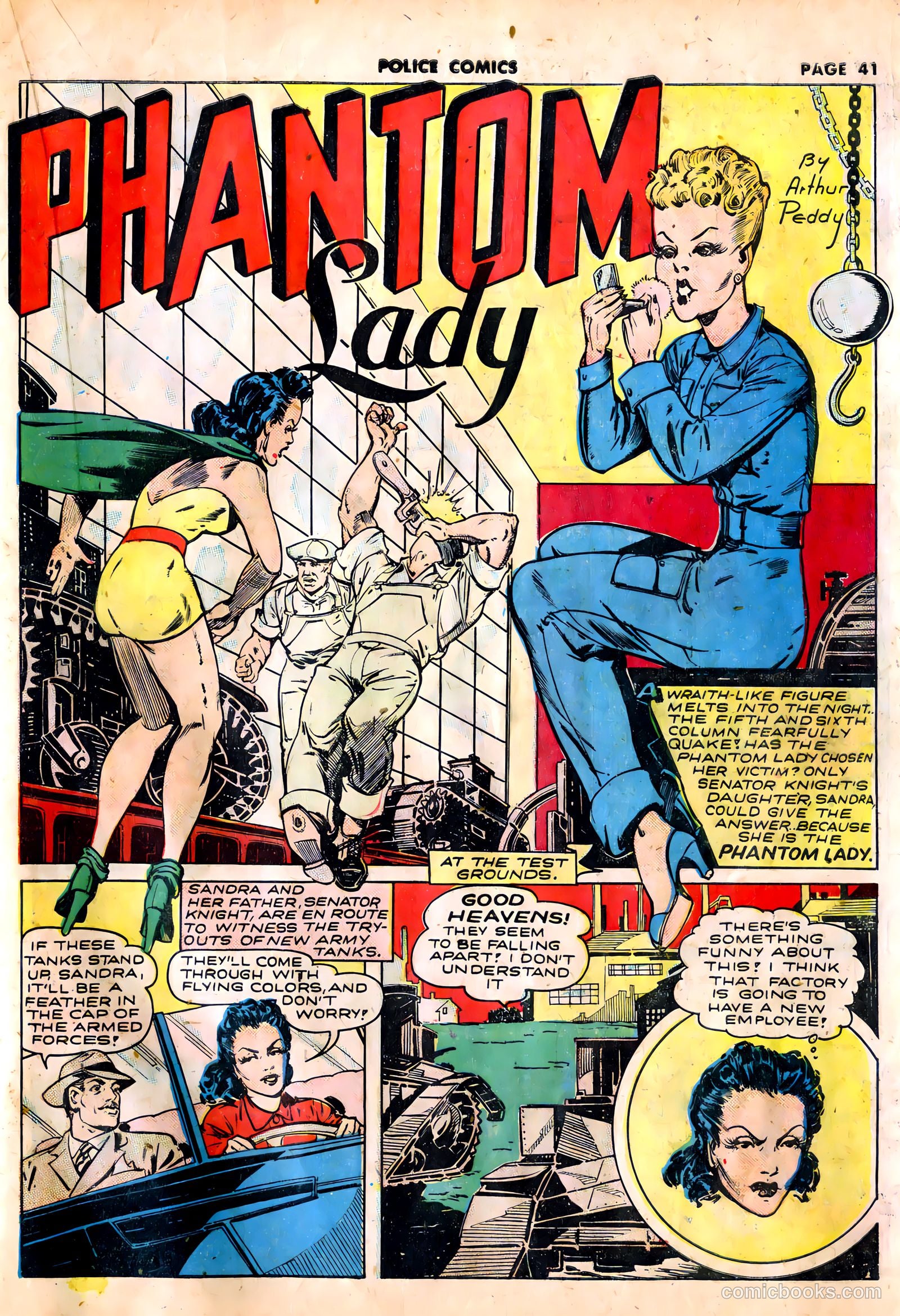 Police Comics #12 (1942) — page 44 of 69
