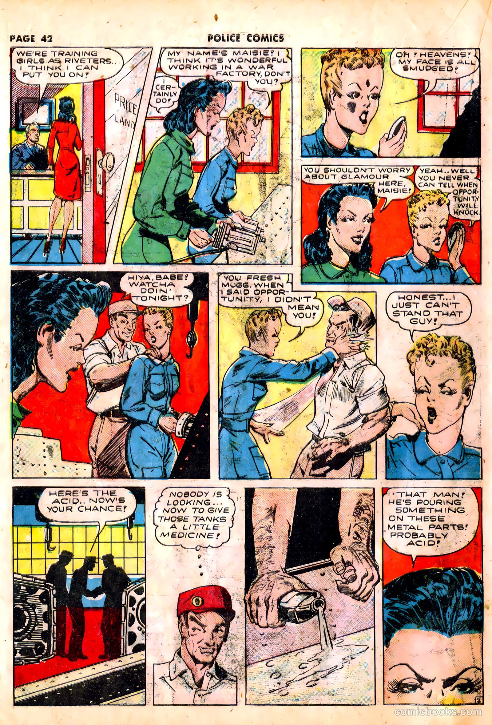Police Comics #12 (1942) — page 45 of 69