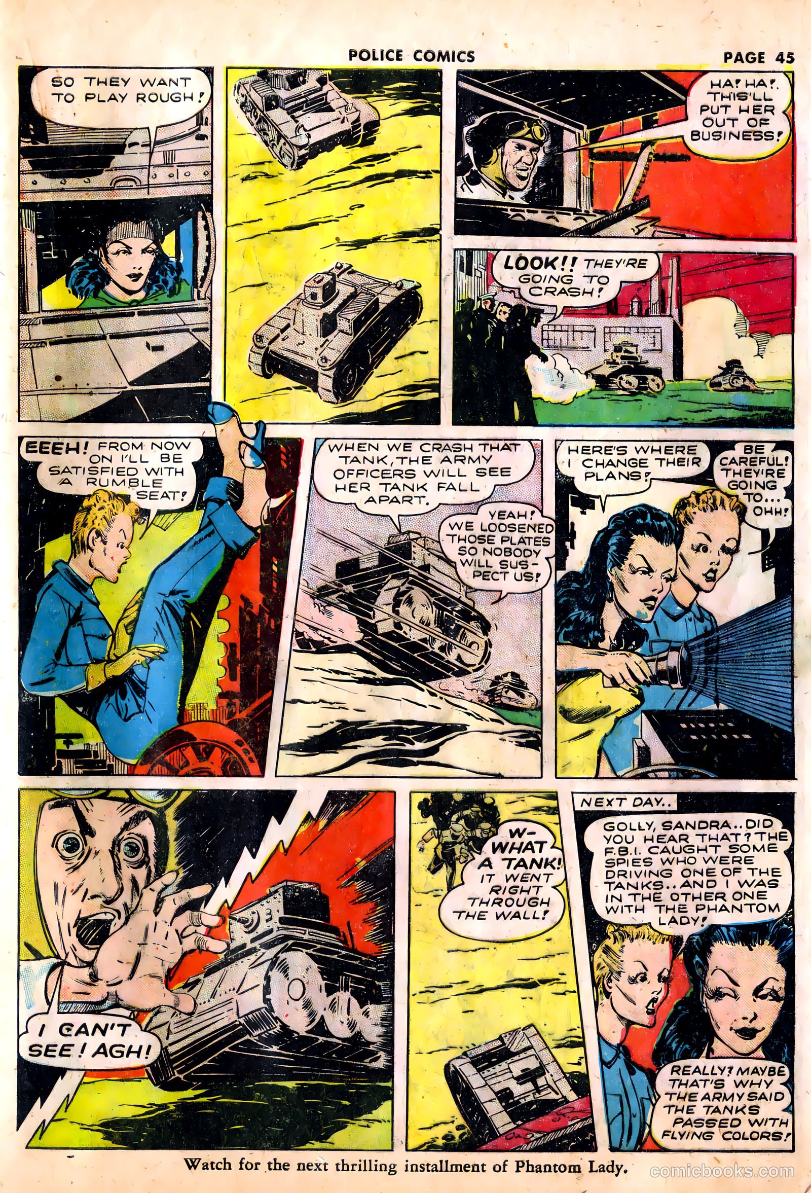 Police Comics #12 (1942) — page 48 of 69