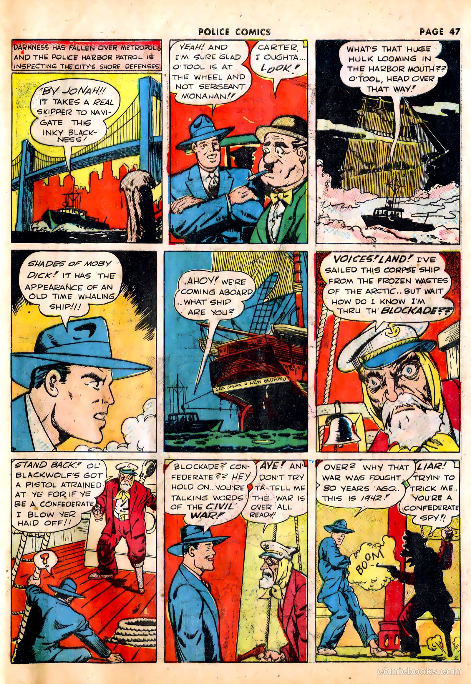 Police Comics #12 (1942) — page 50 of 69