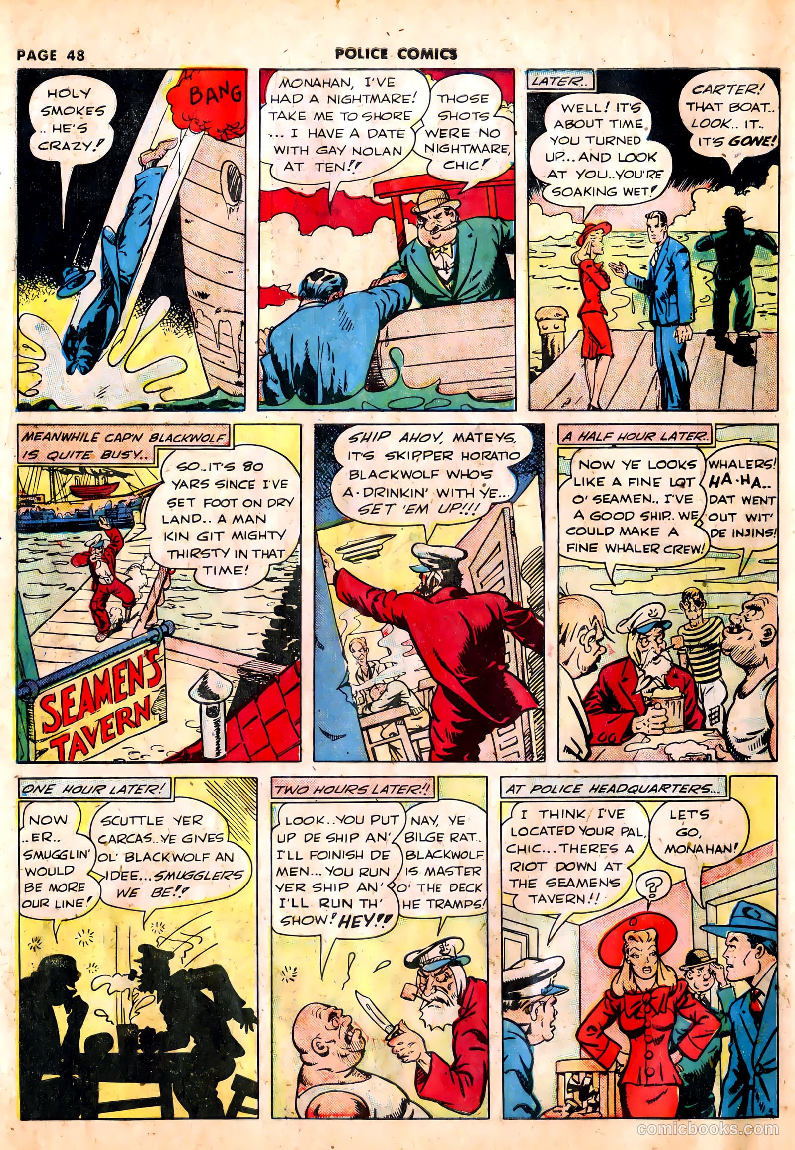Police Comics #12 (1942) — page 51 of 69