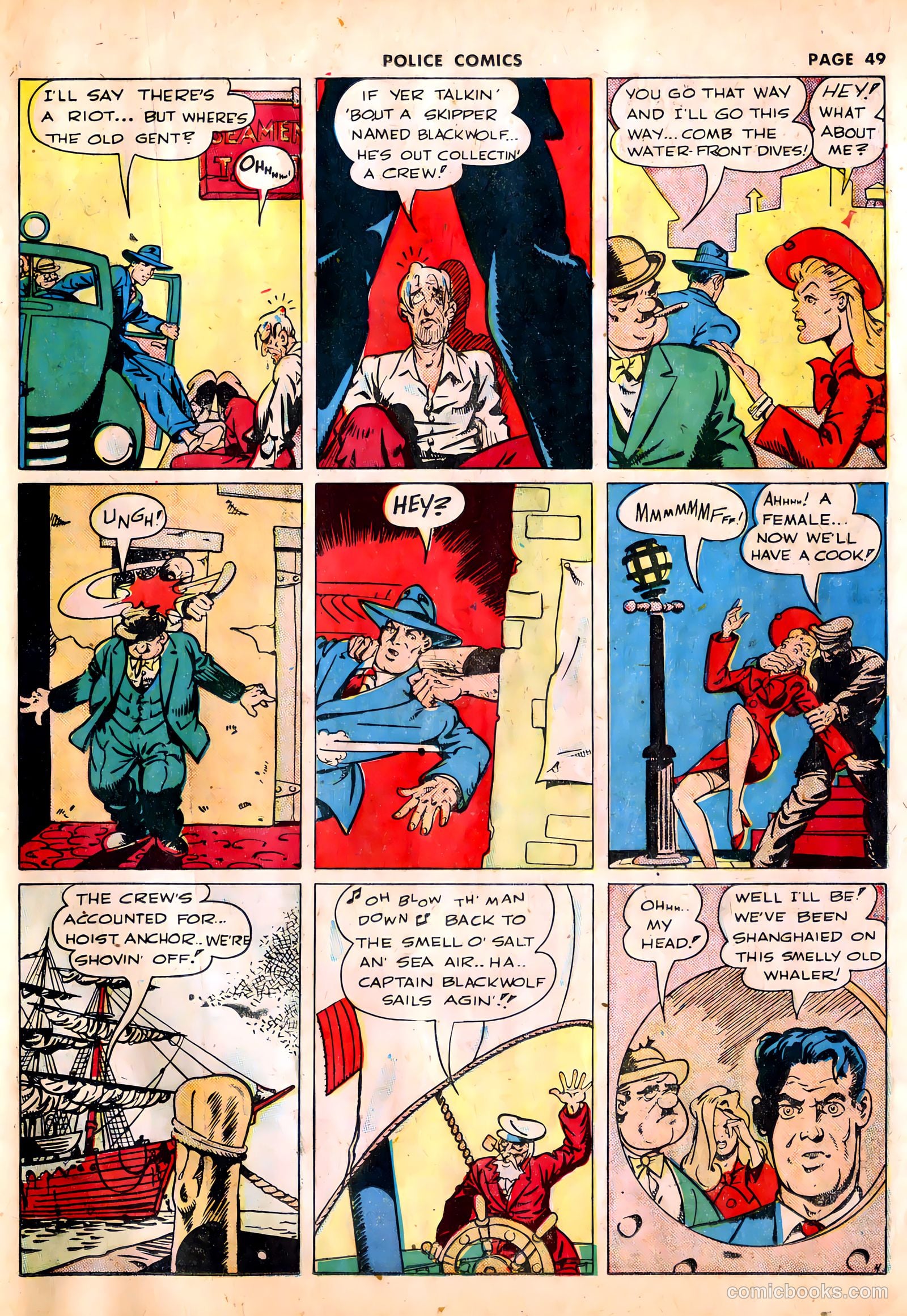 Police Comics #12 (1942) — page 52 of 69