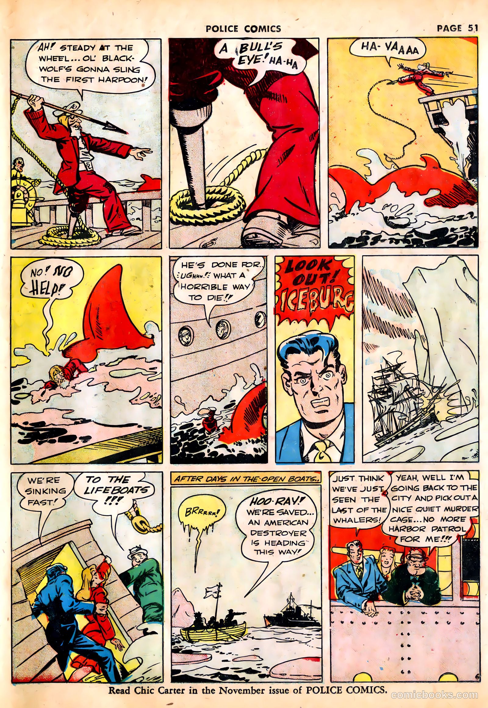 Police Comics #12 (1942) — page 54 of 69