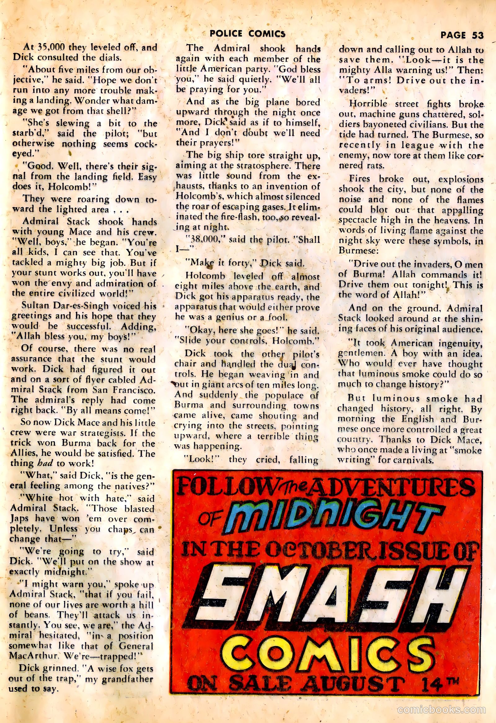 Police Comics #12 (1942) — page 56 of 69