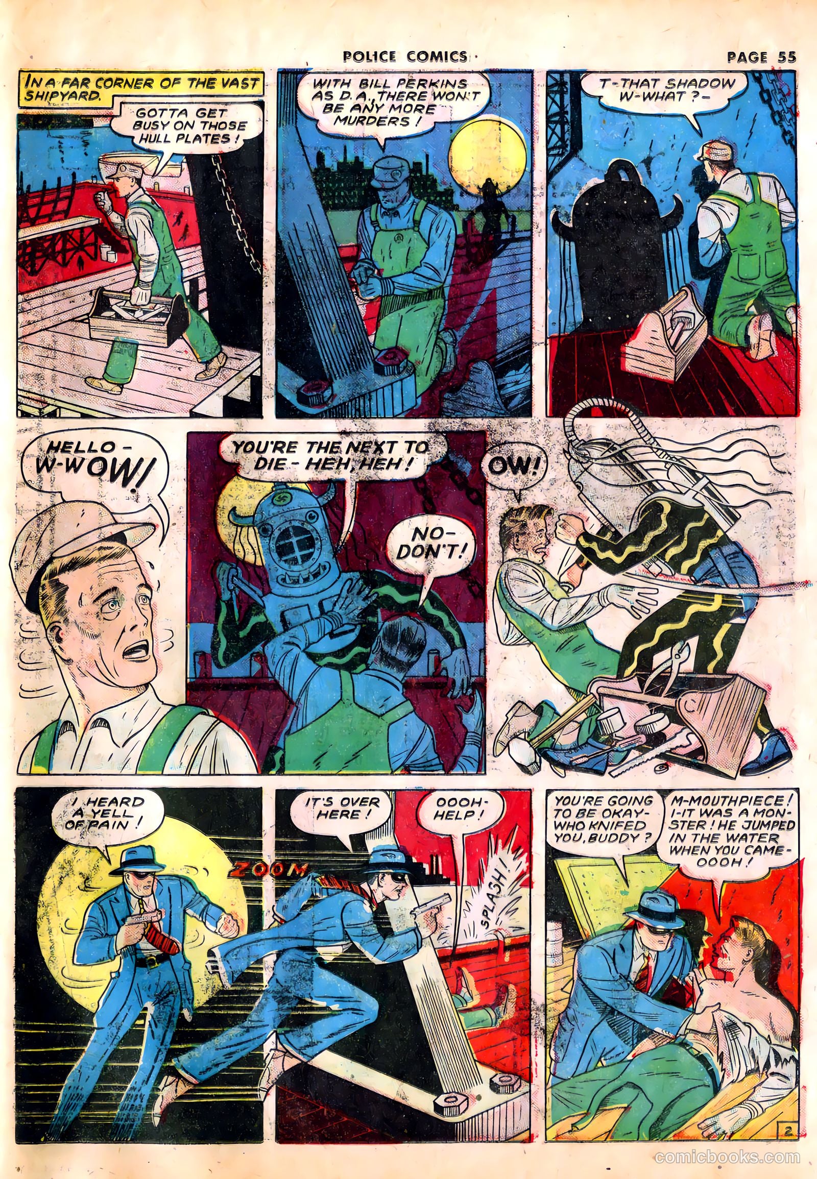 Police Comics #12 (1942) — page 58 of 69