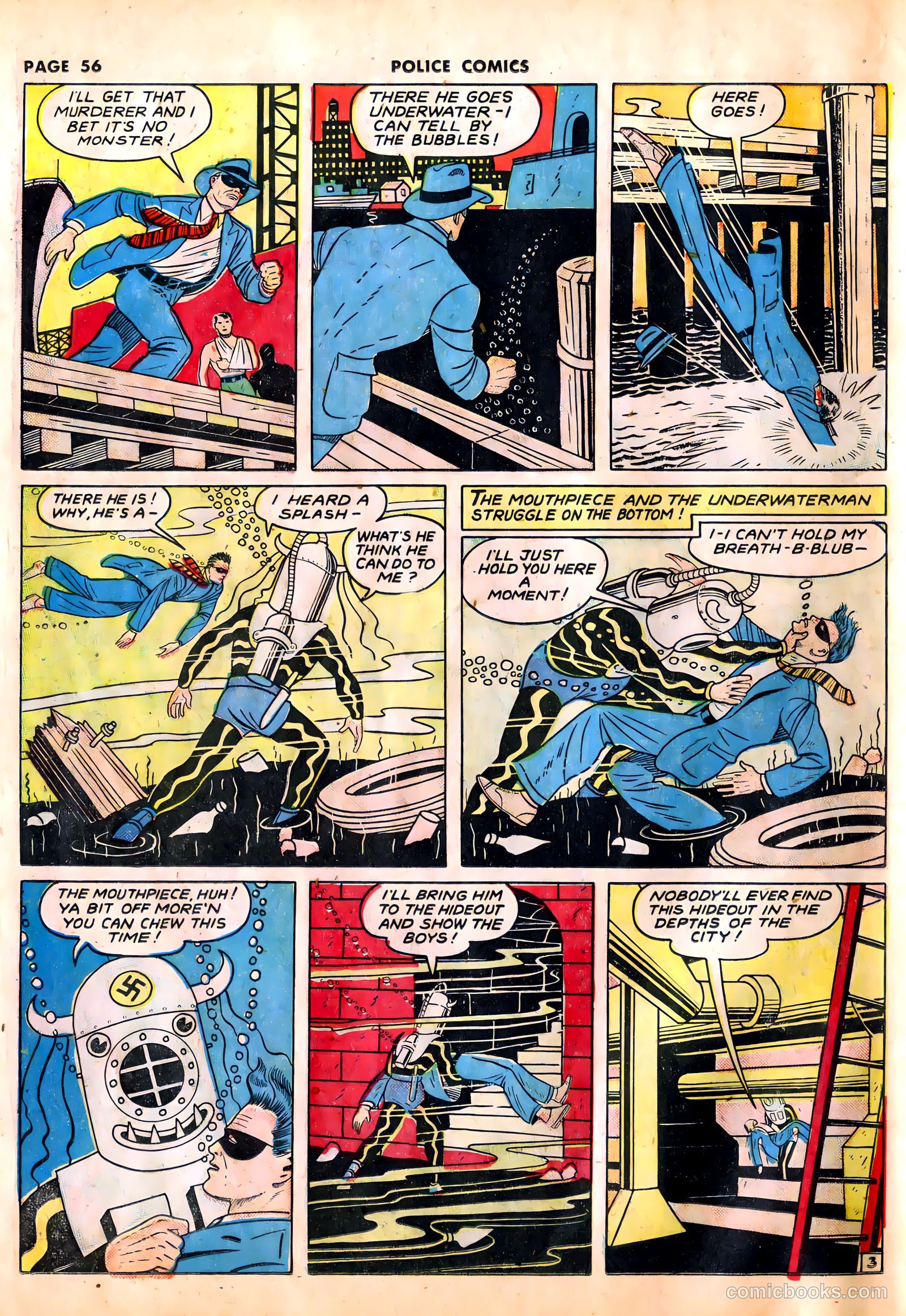Police Comics #12 (1942) — page 59 of 69
