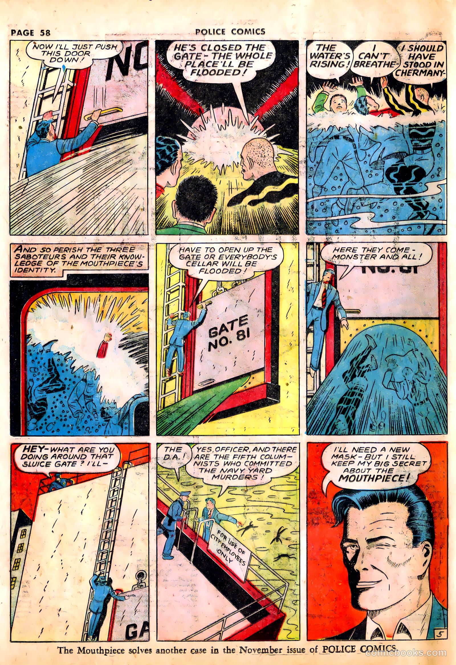 Police Comics #12 (1942) — page 61 of 69