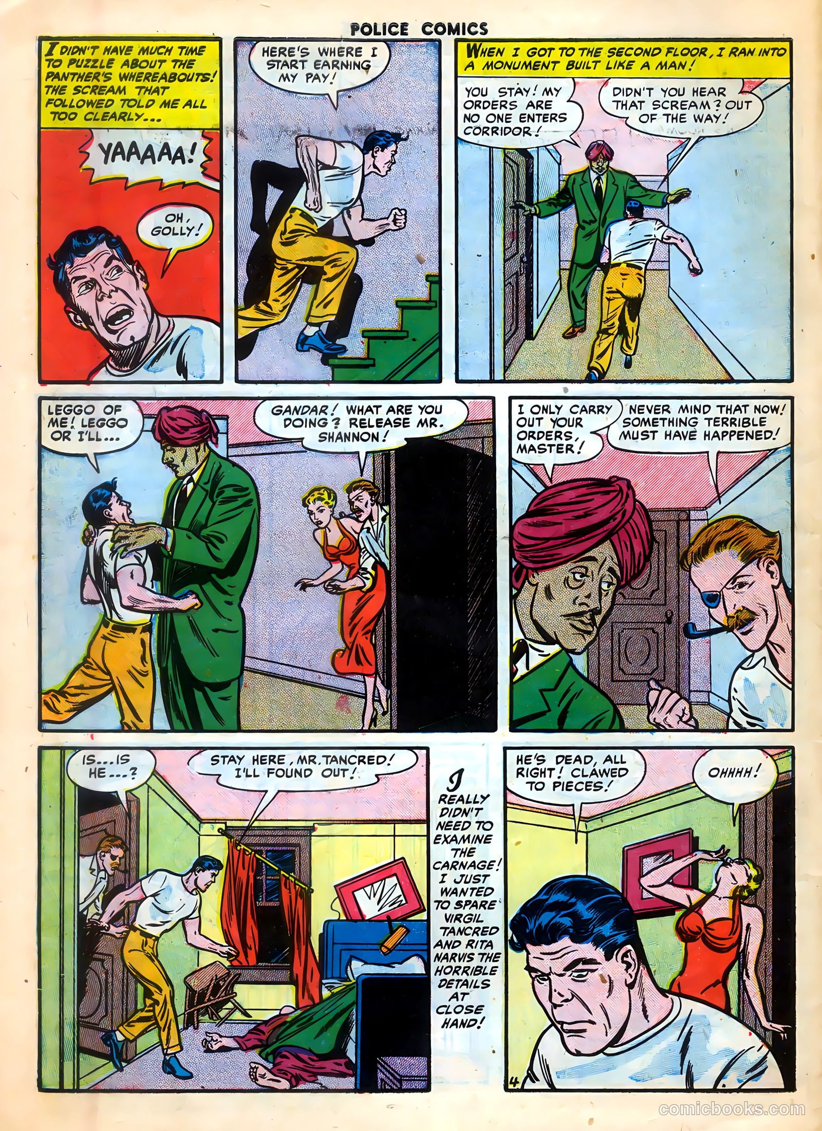Police Comics #121 (1952) — page 6 of 37