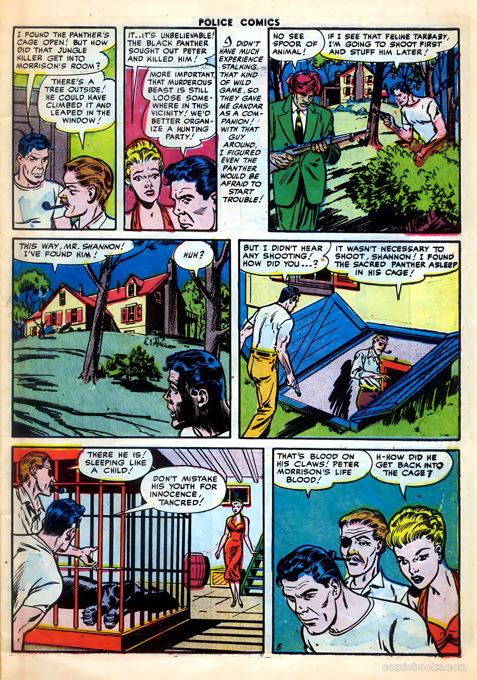 Police Comics #121 (1952) — page 7 of 37