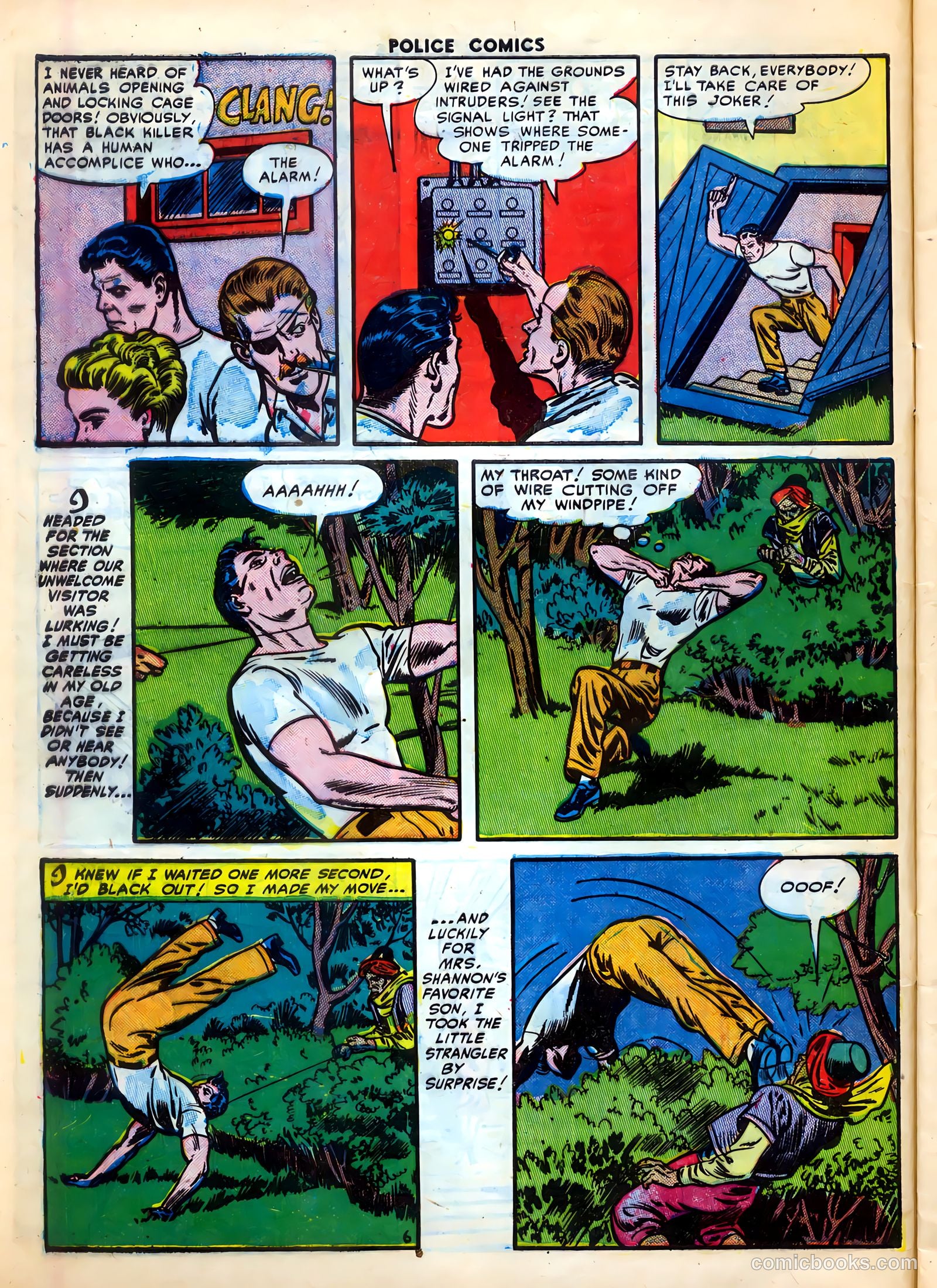 Police Comics #121 (1952) — page 8 of 37