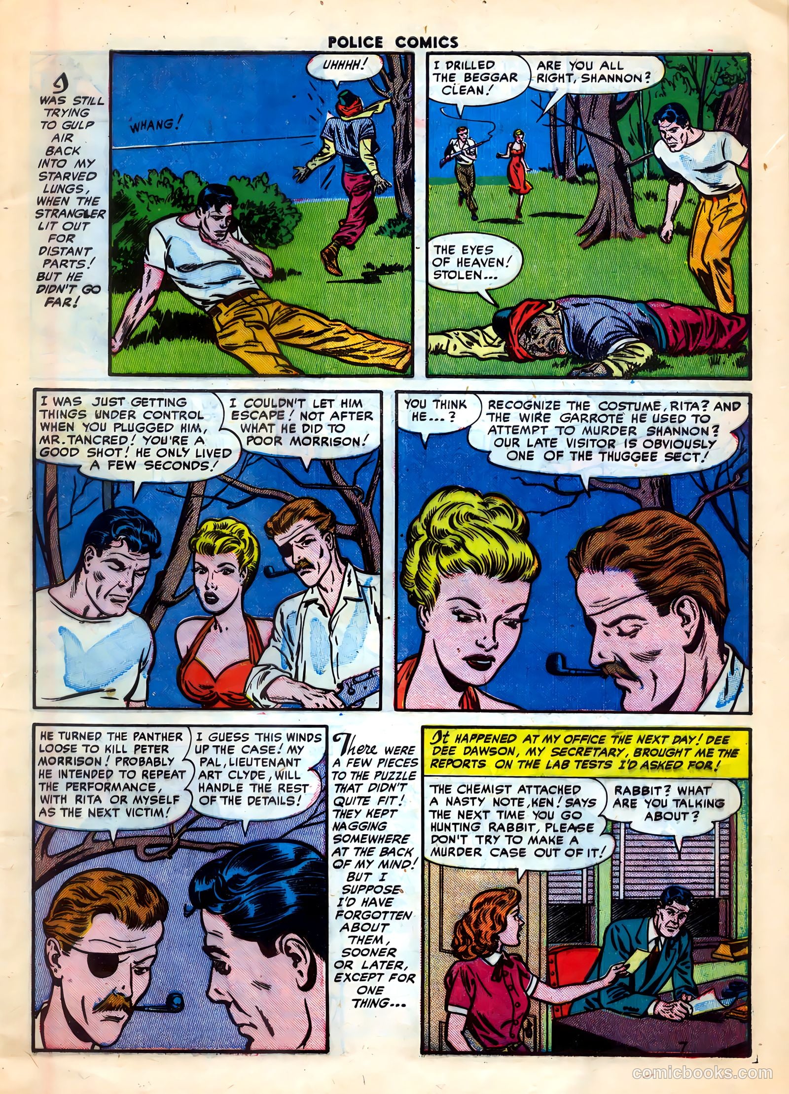 Police Comics #121 (1952) — page 9 of 37