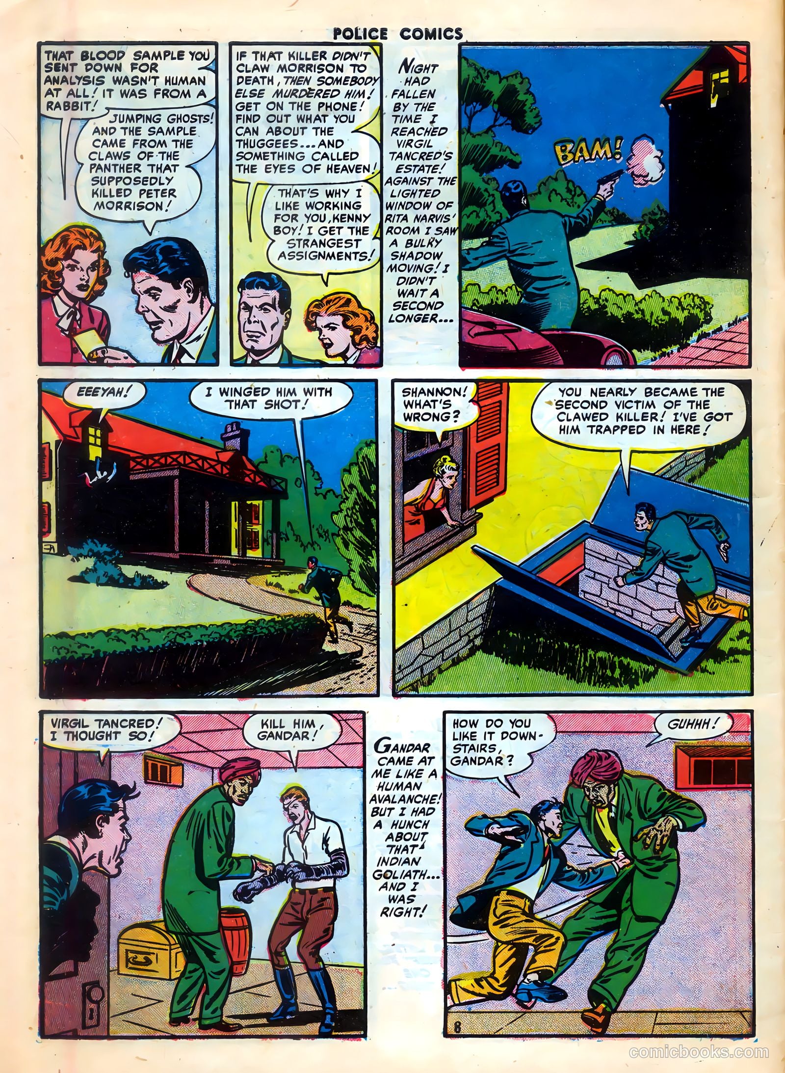 Police Comics #121 (1952) — page 10 of 37