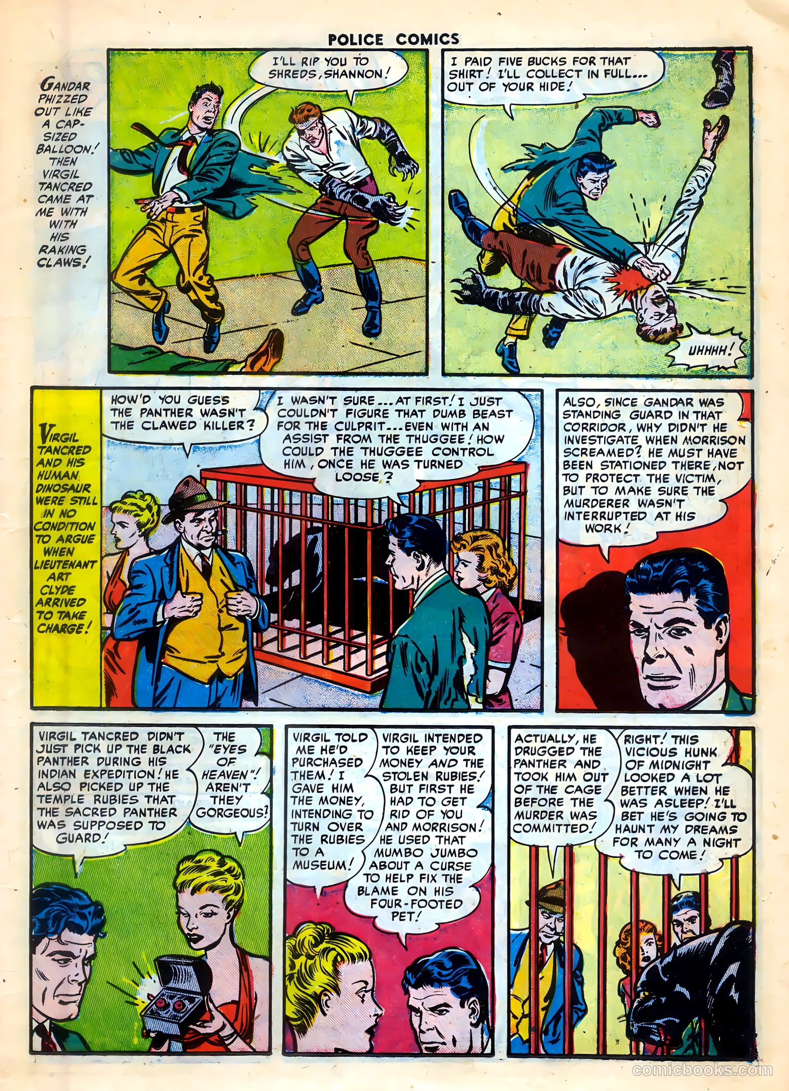 Police Comics #121 (1952) — page 11 of 37
