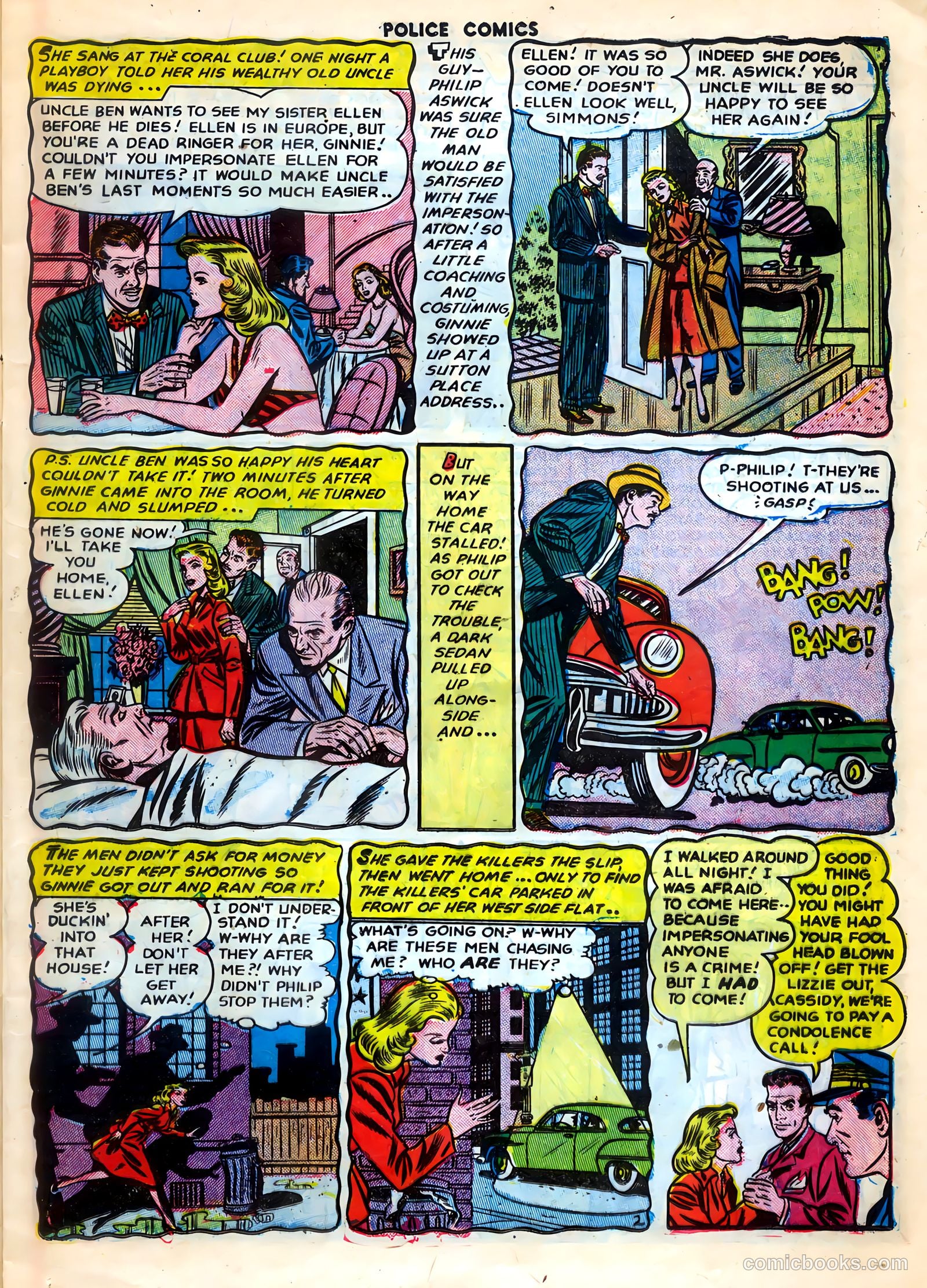 Police Comics #121 (1952) — page 13 of 37