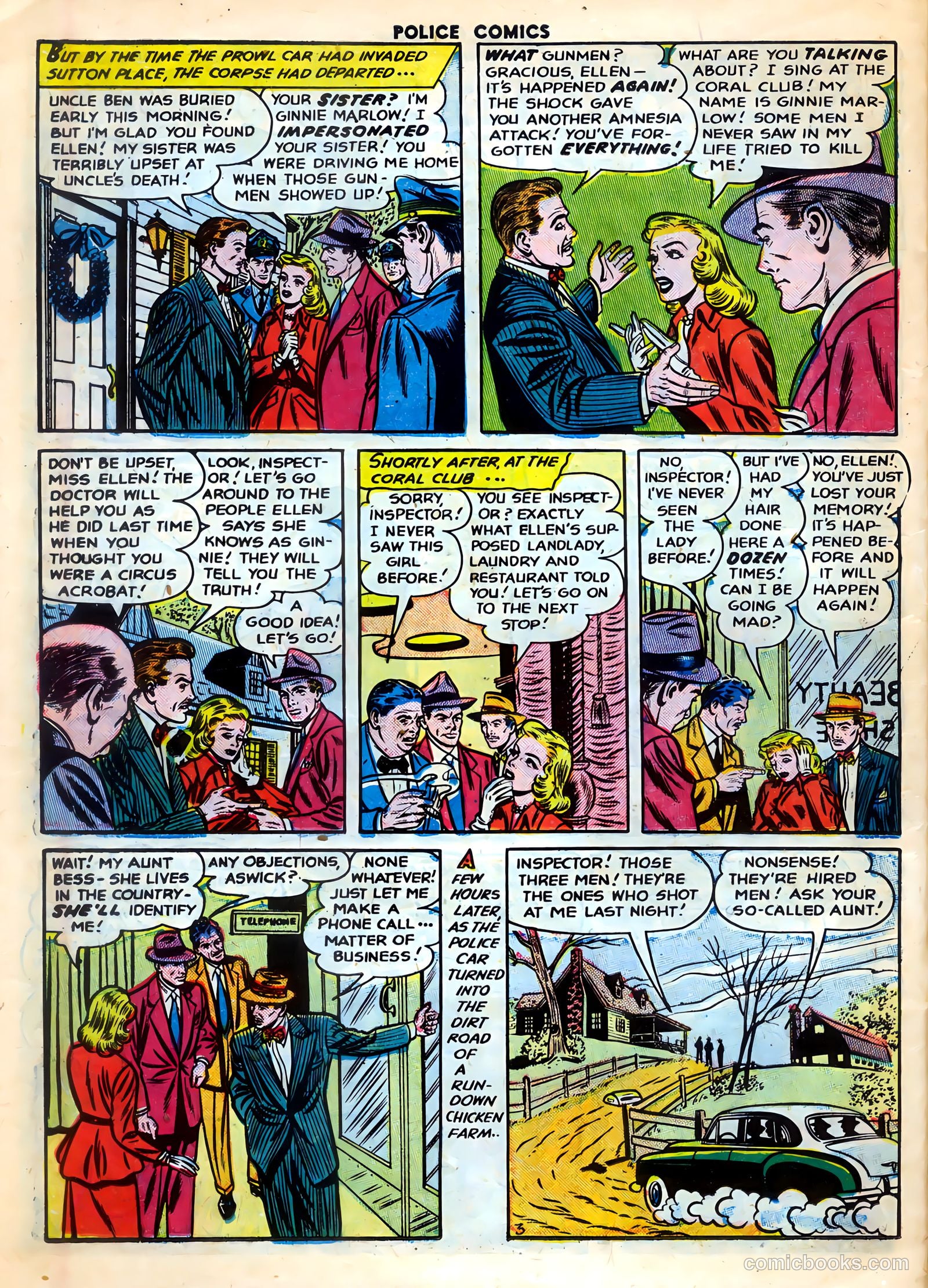 Police Comics #121 (1952) — page 14 of 37