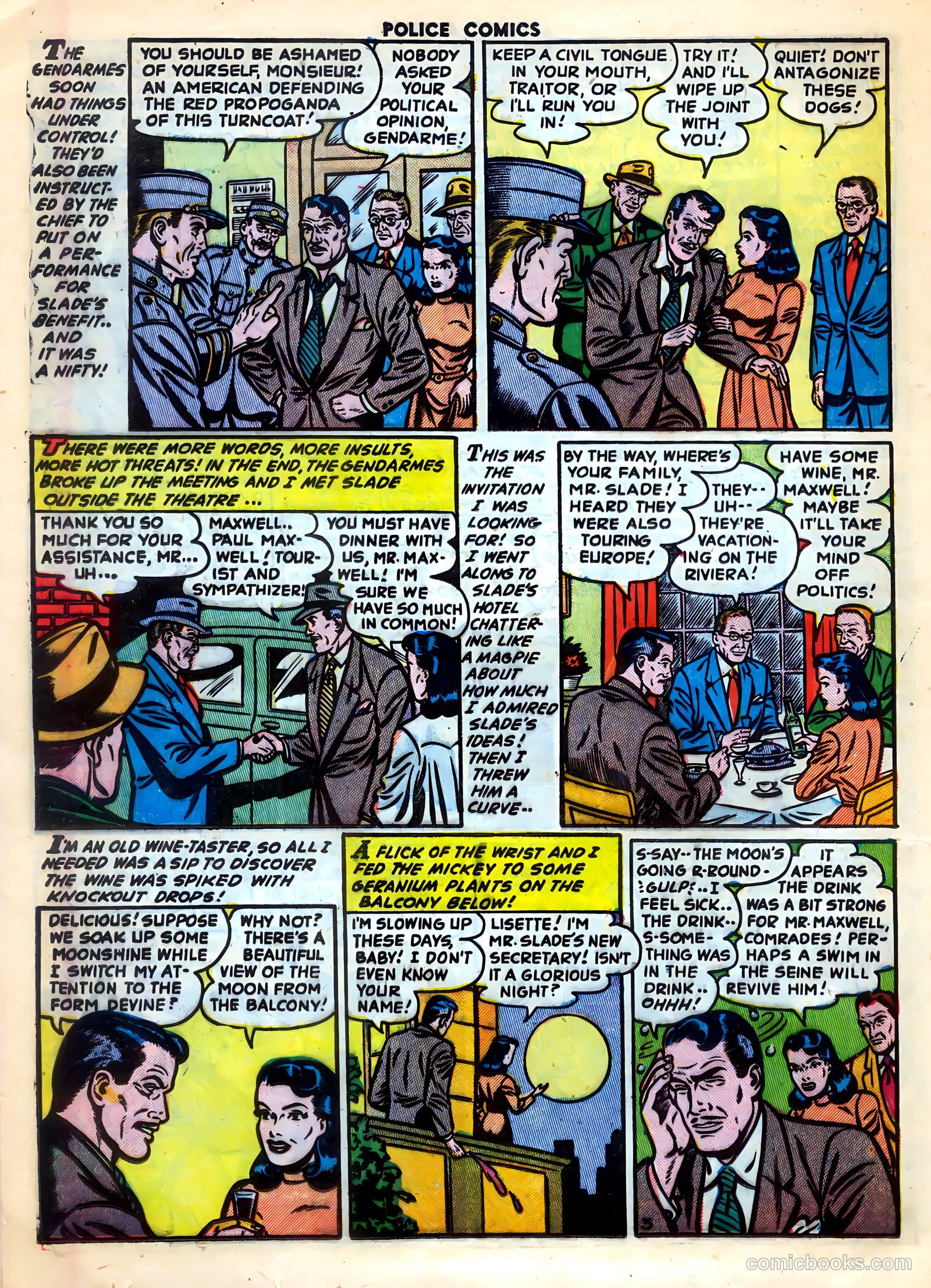 Police Comics #121 (1952) — page 20 of 37