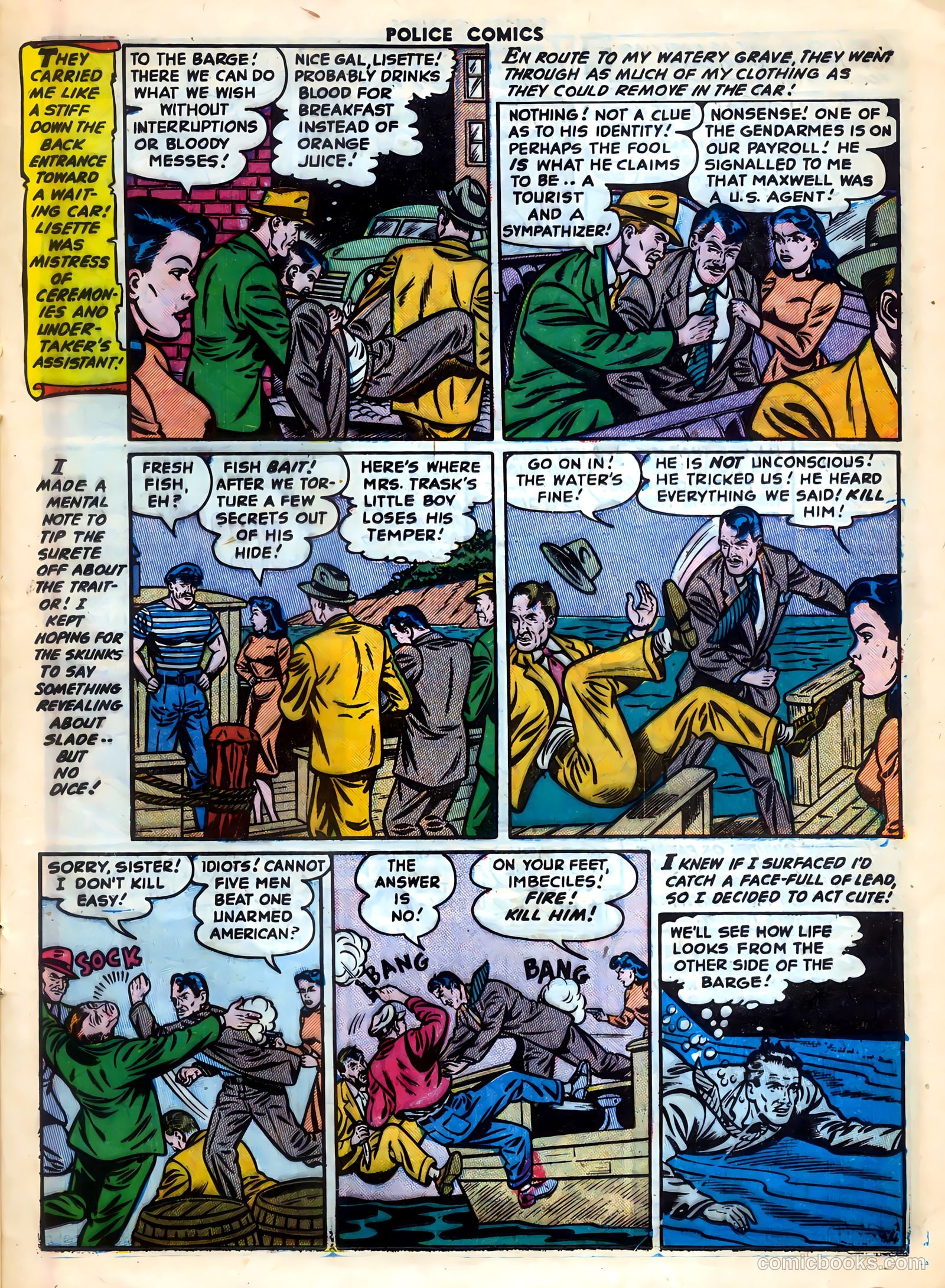 Police Comics #121 (1952) — page 21 of 37