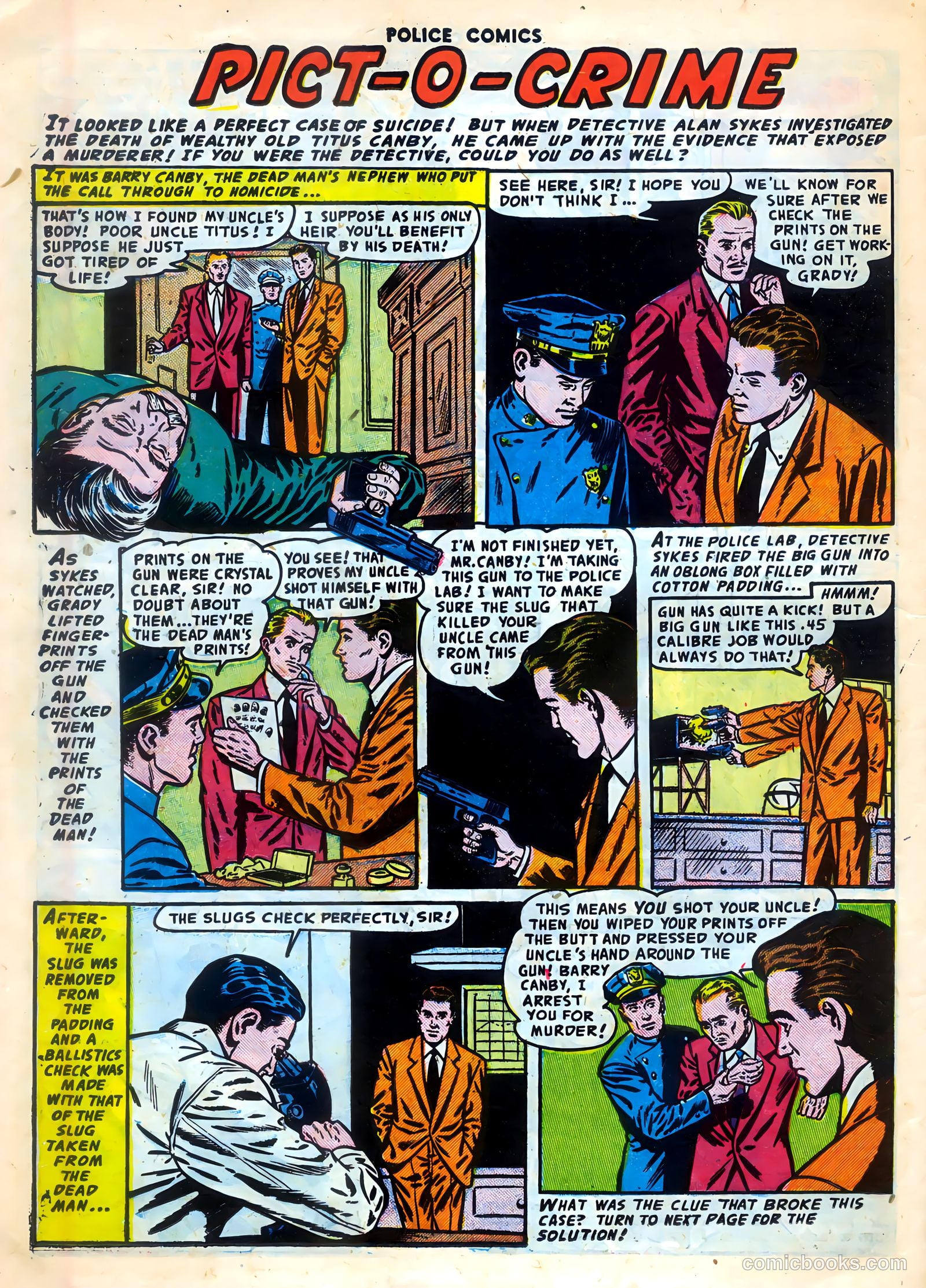 Police Comics #121 (1952) — page 26 of 37