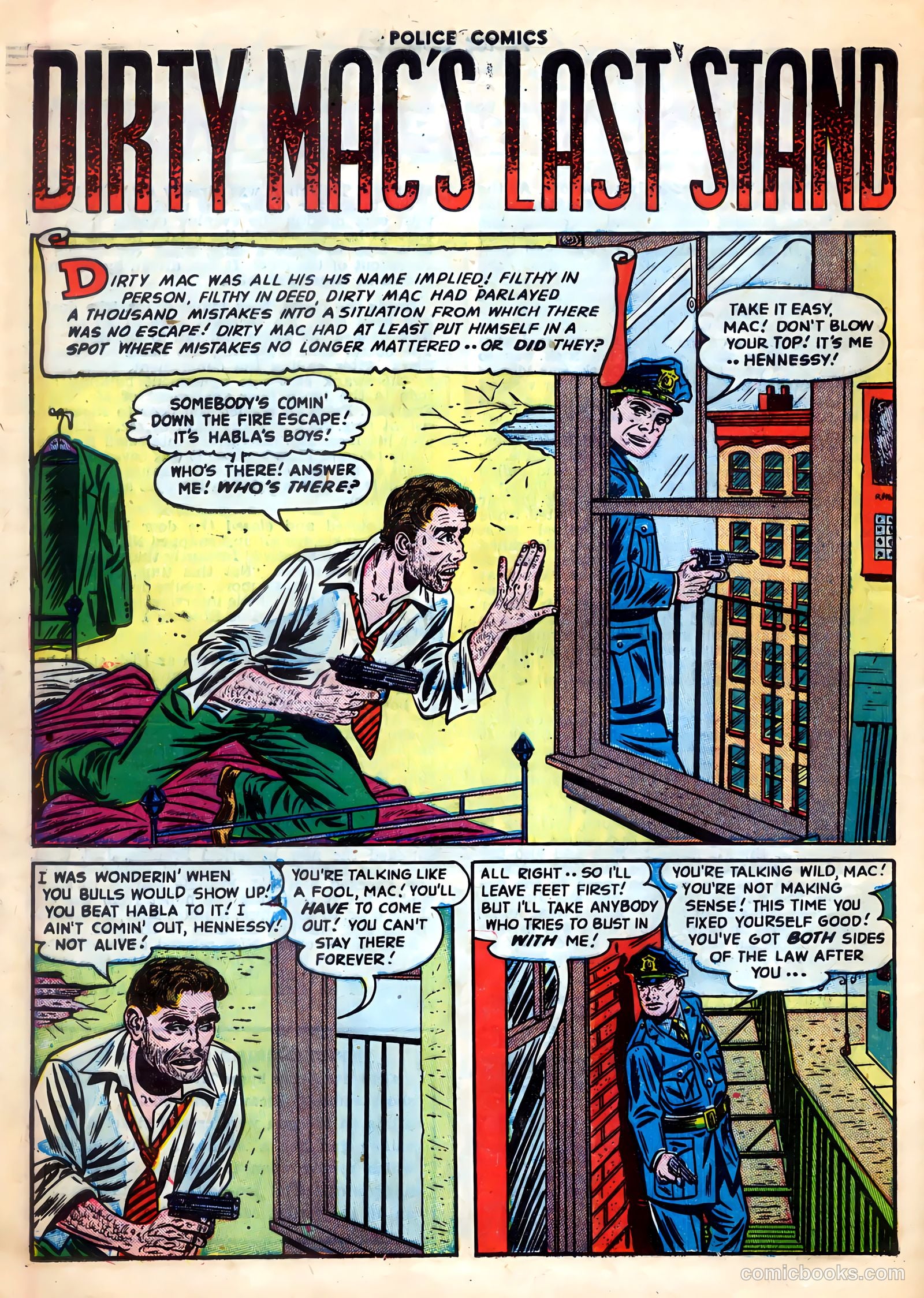 Police Comics #121 (1952) — page 28 of 37