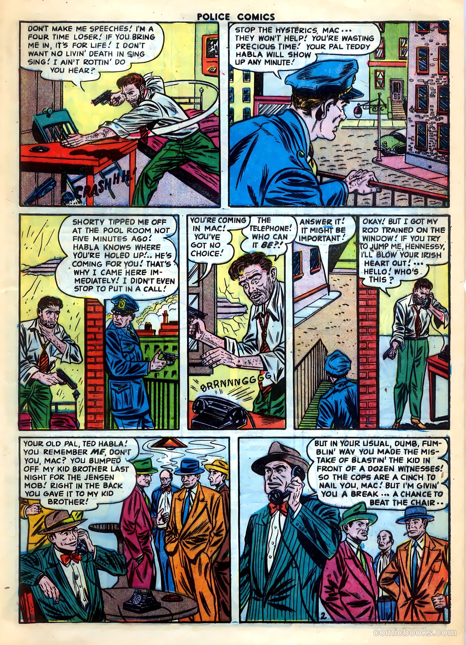 Police Comics #121 (1952) — page 29 of 37