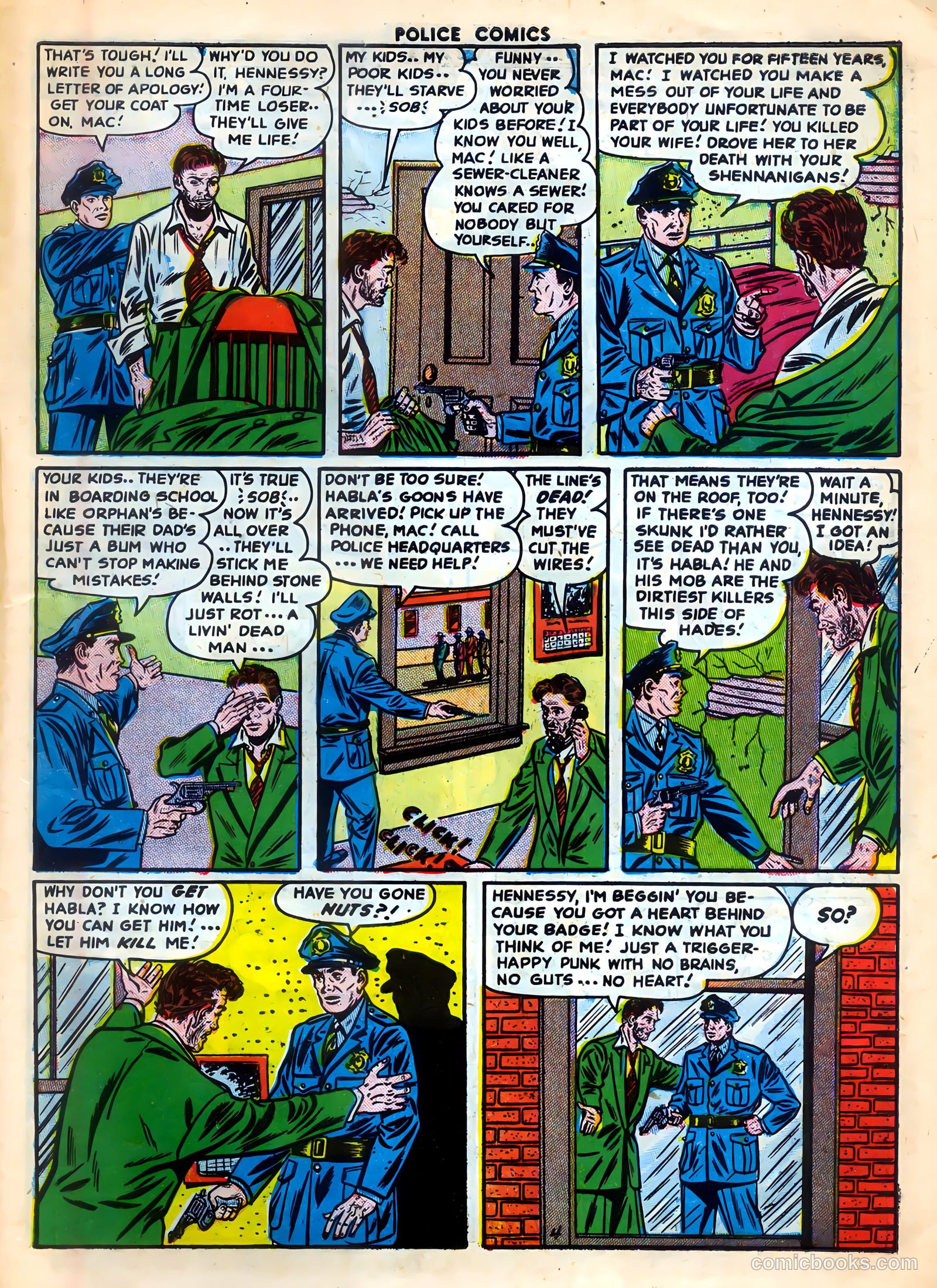 Police Comics #121 (1952) — page 31 of 37