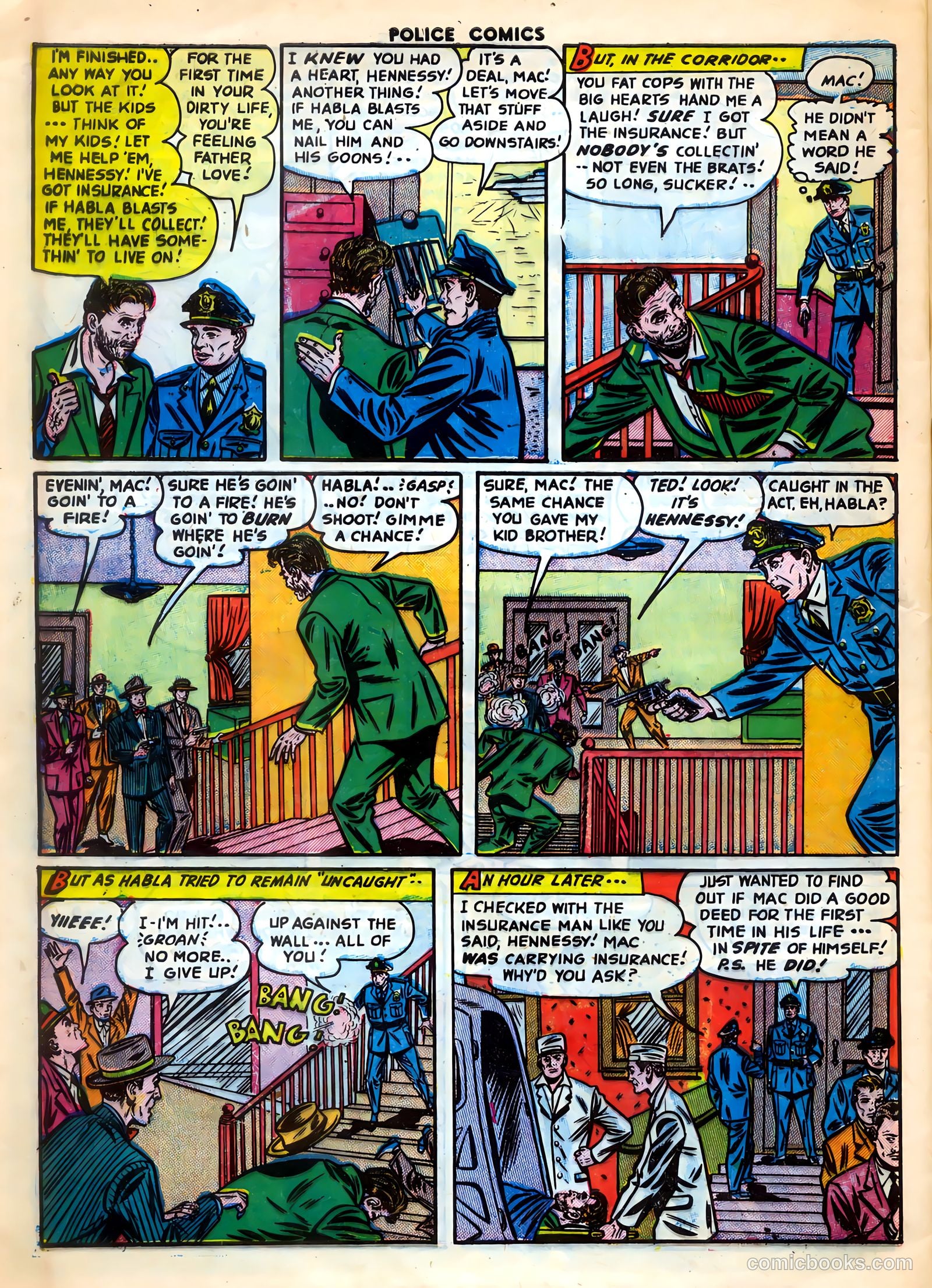 Police Comics #121 (1952) — page 32 of 37