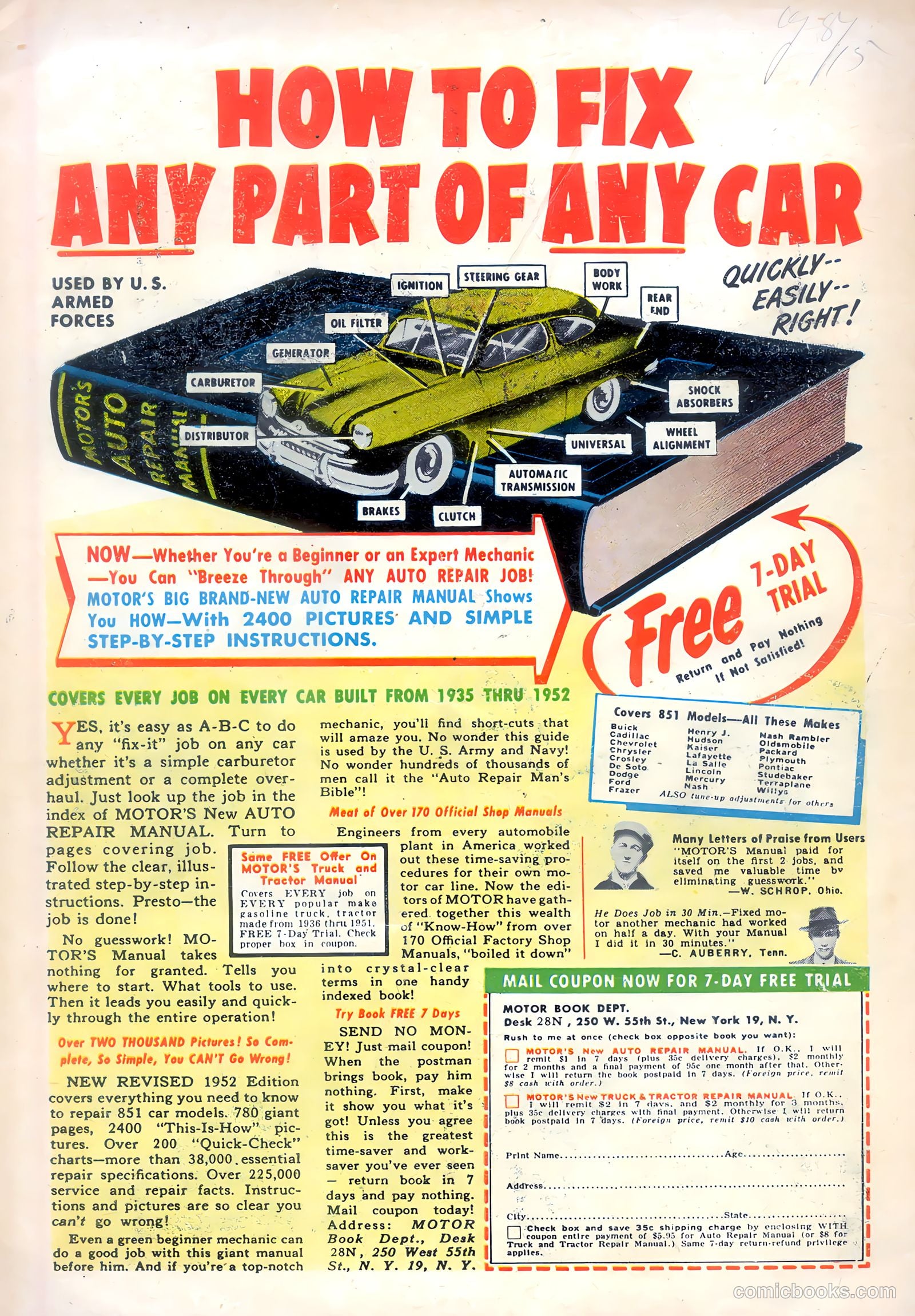 Police Comics #121 (1952) — page 36 of 37