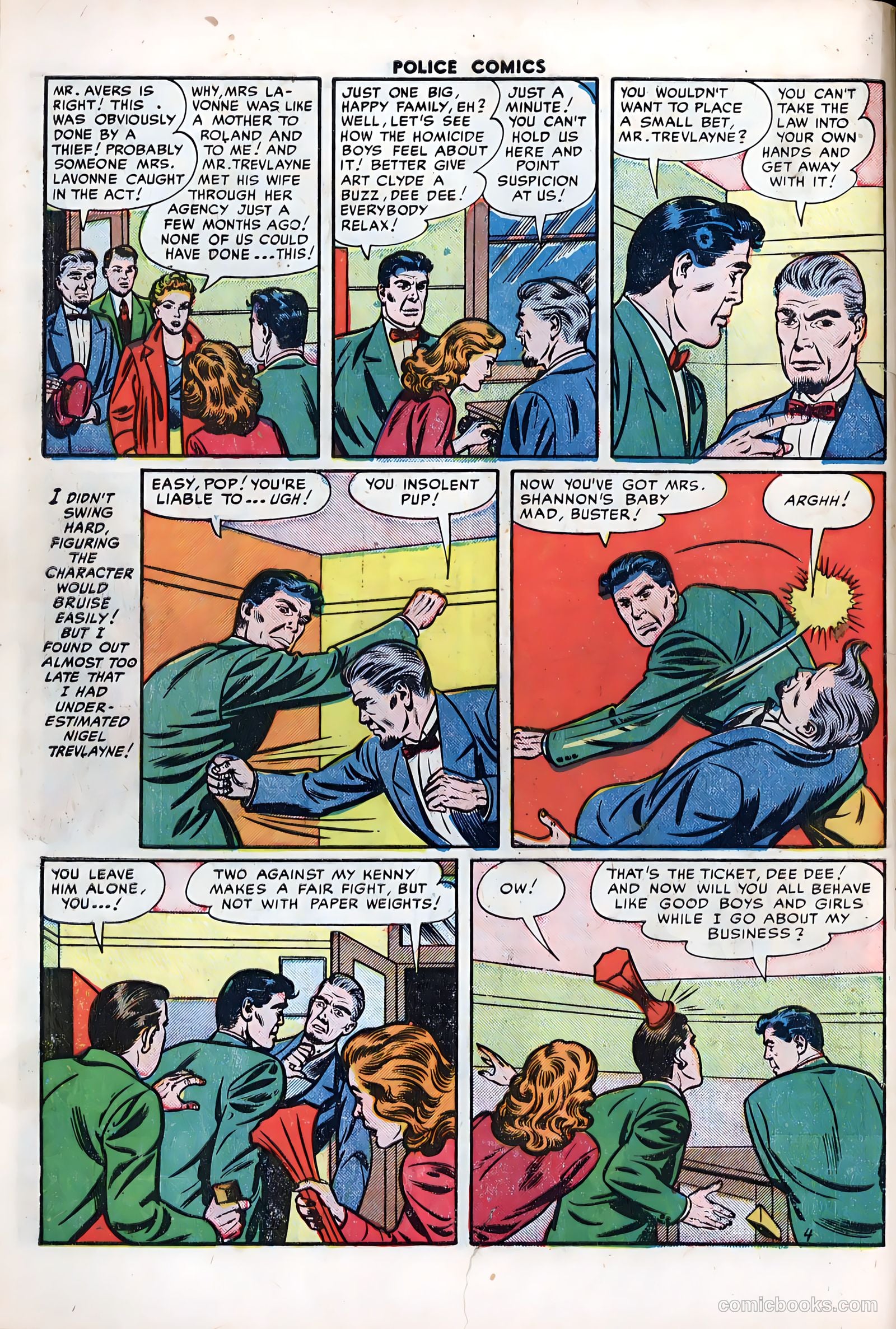Police Comics #122 (1952) — page 6 of 36