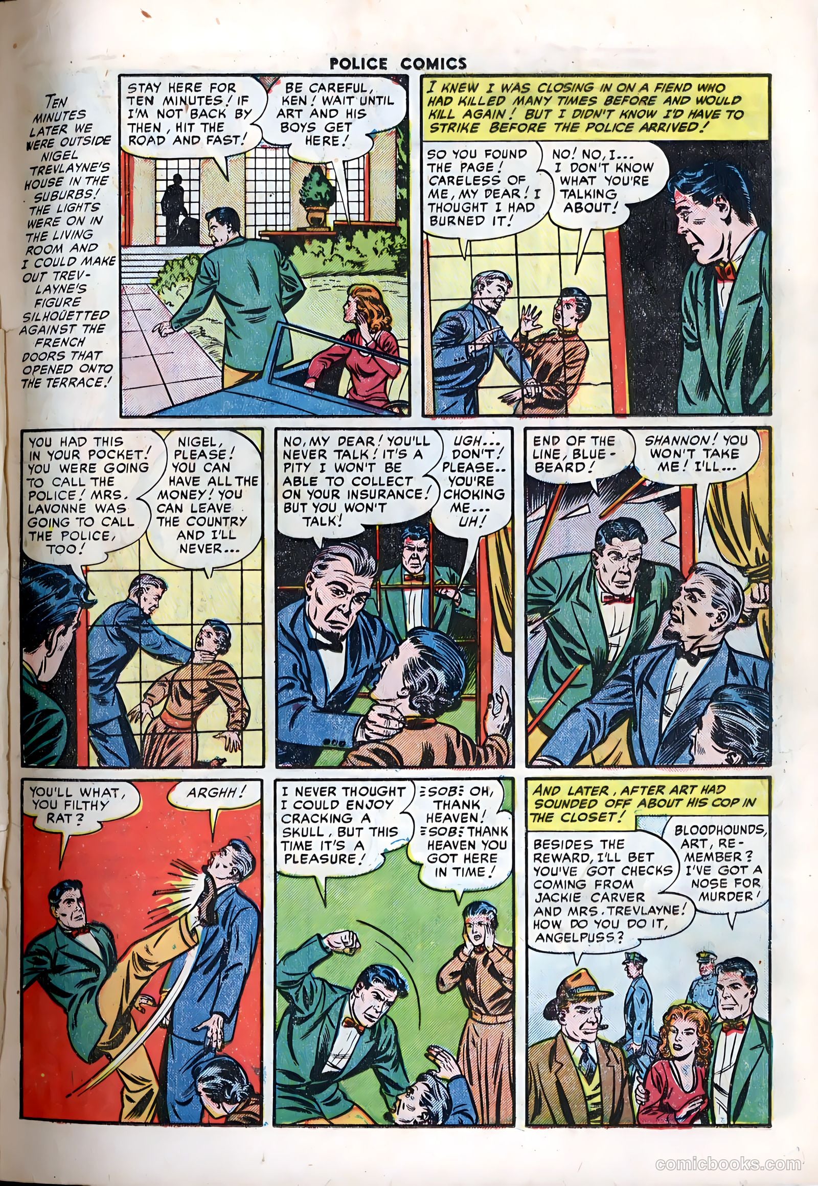 Police Comics #122 (1952) — page 11 of 36