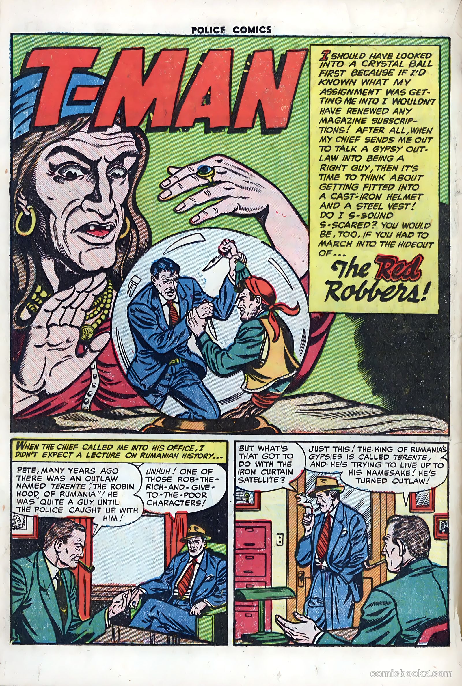 Police Comics #122 (1952) — page 18 of 36