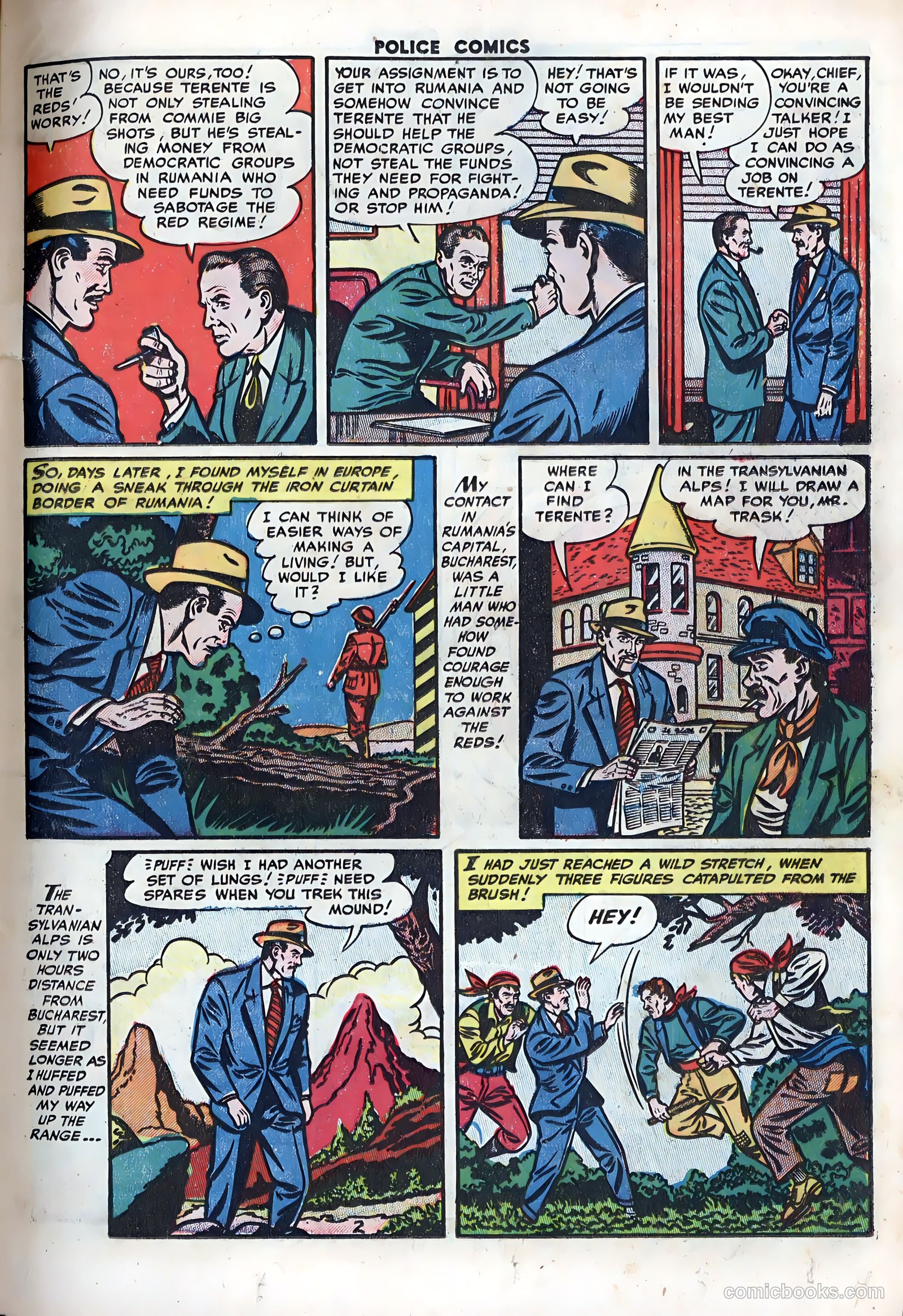 Police Comics #122 (1952) — page 19 of 36