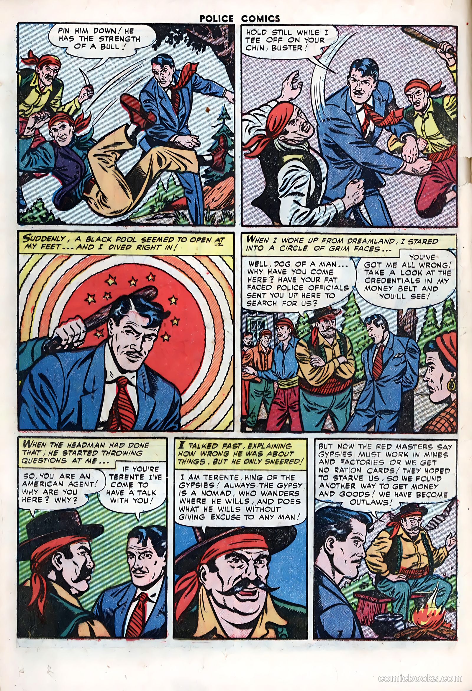 Police Comics #122 (1952) — page 20 of 36