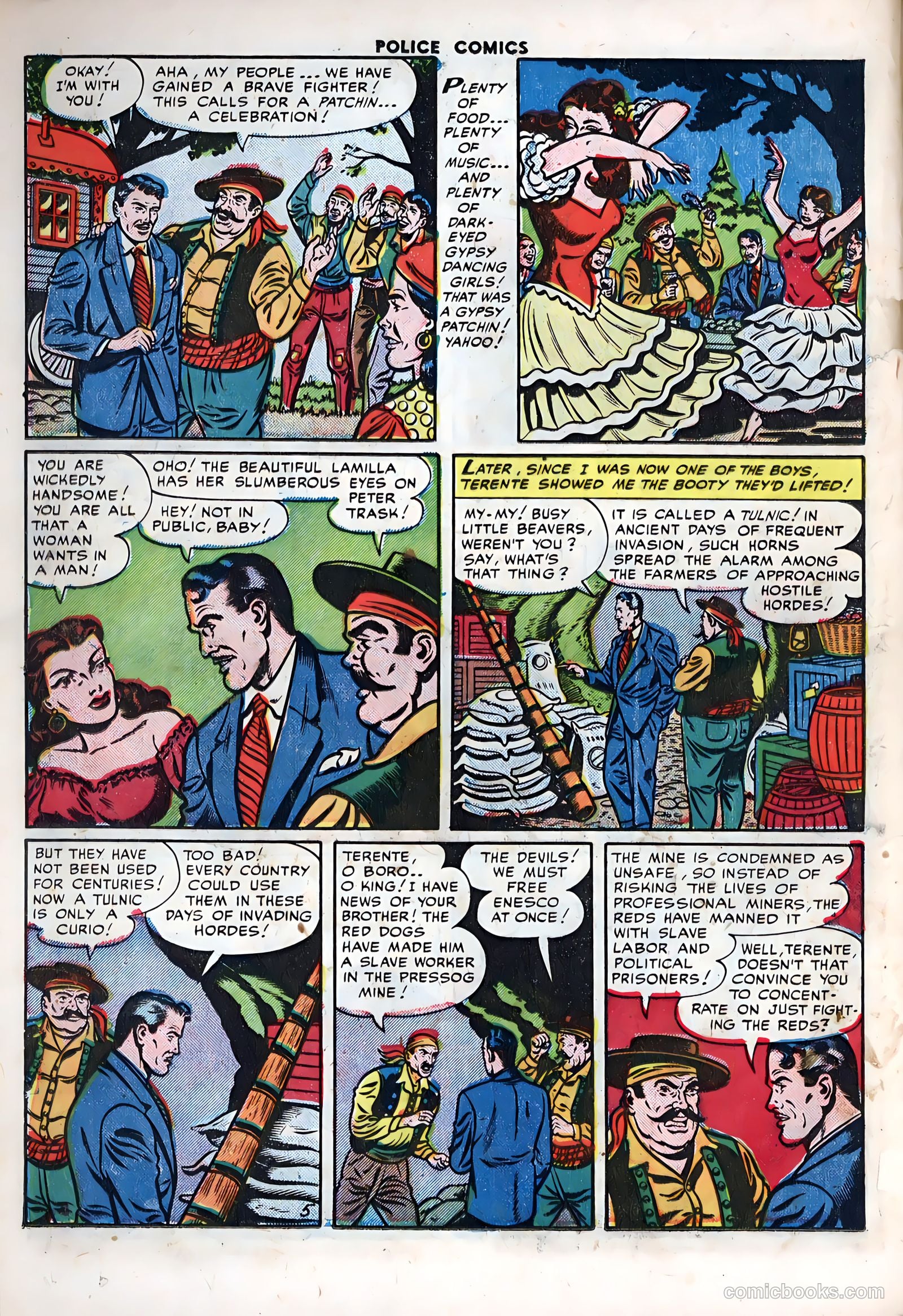 Police Comics #122 (1952) — page 22 of 36