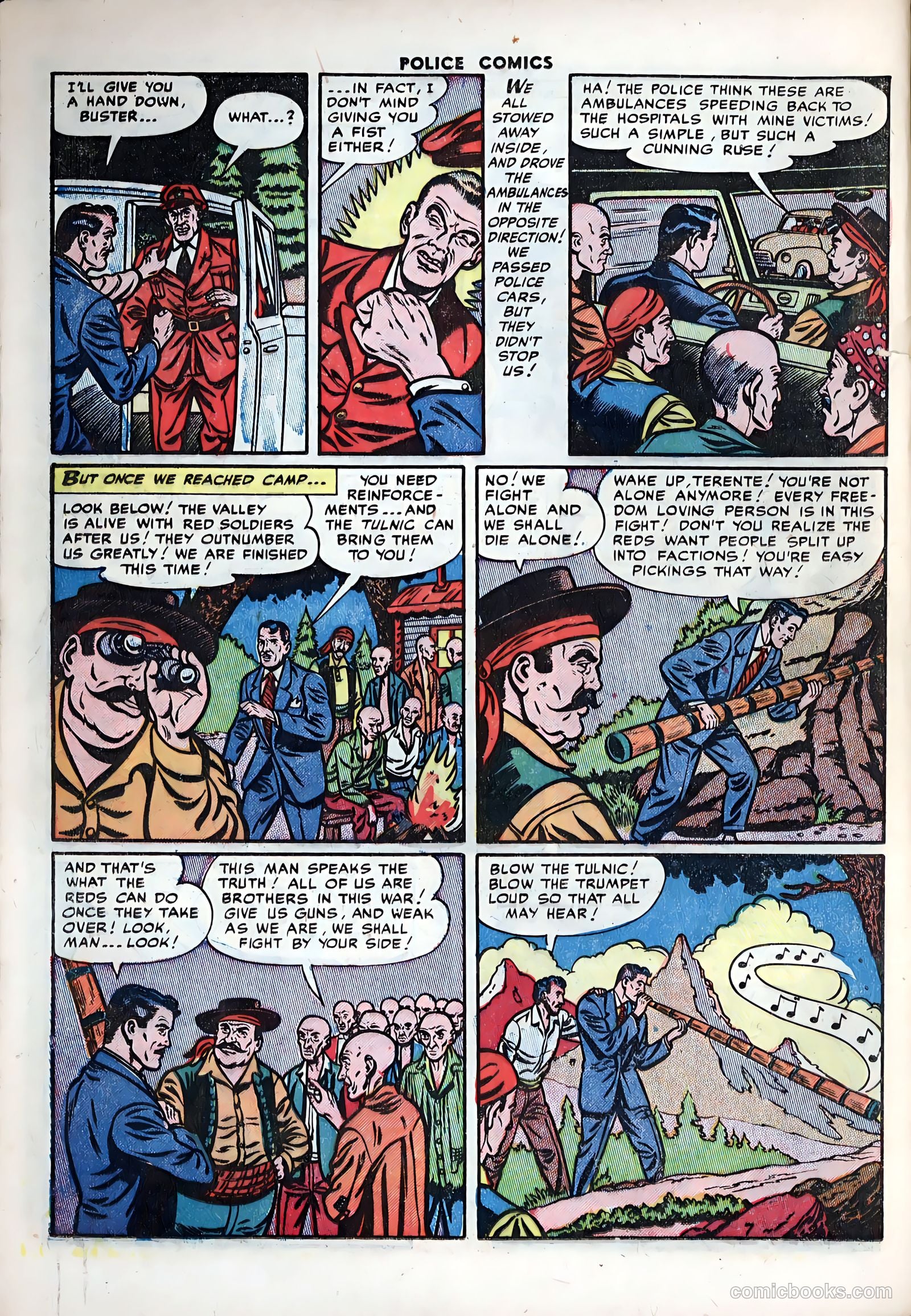 Police Comics #122 (1952) — page 24 of 36