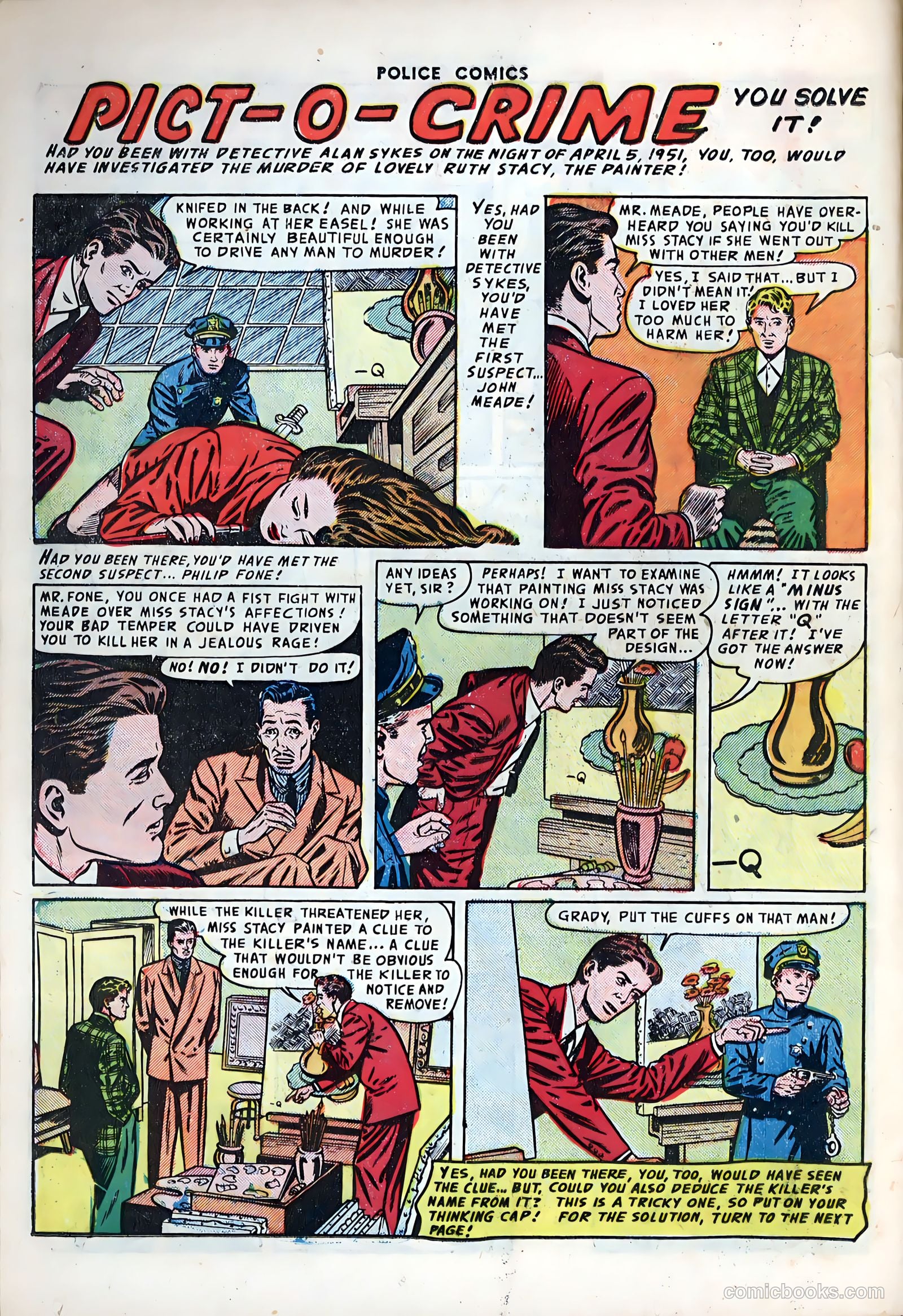Police Comics #122 (1952) — page 26 of 36