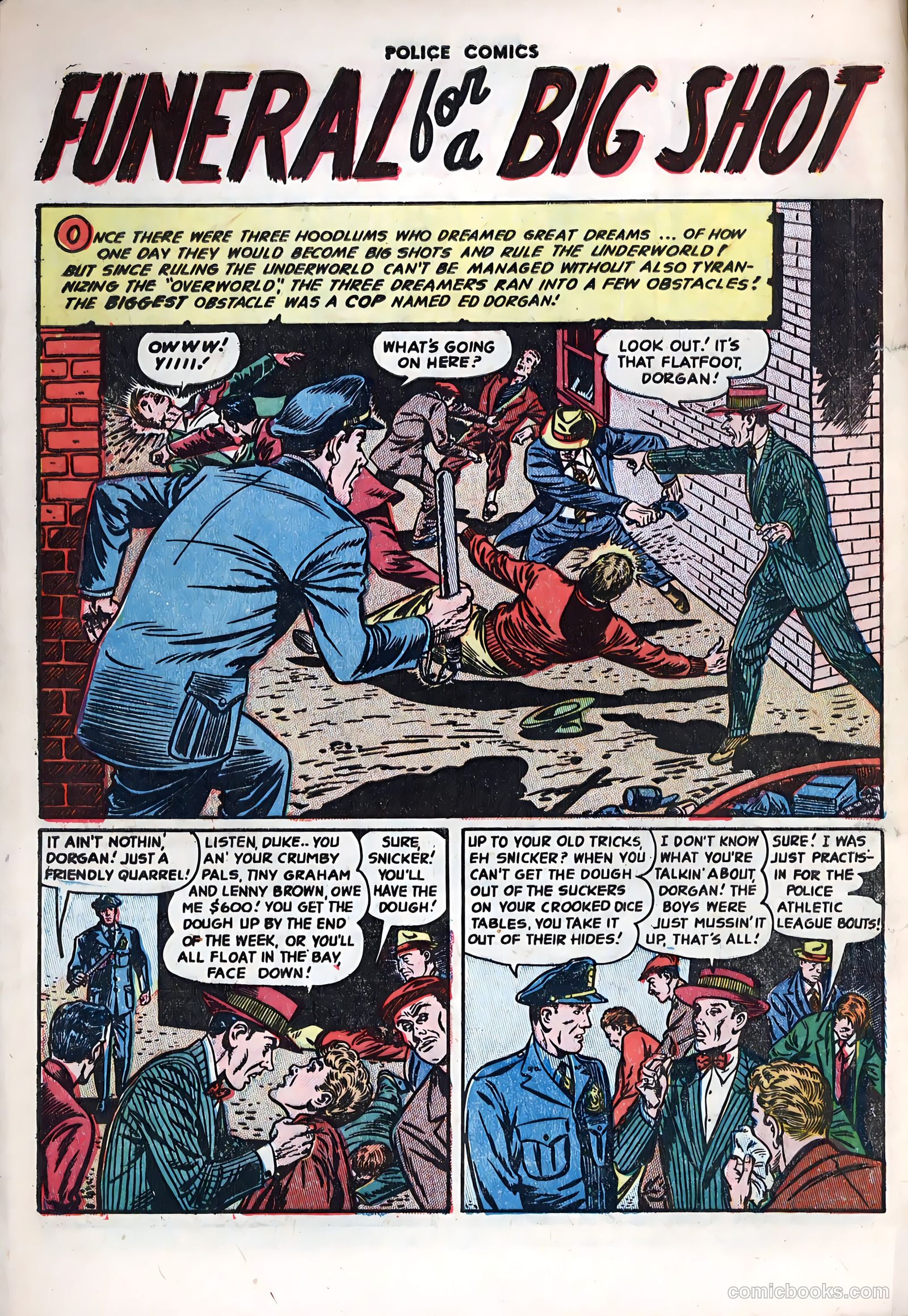 Police Comics #122 (1952) — page 28 of 36