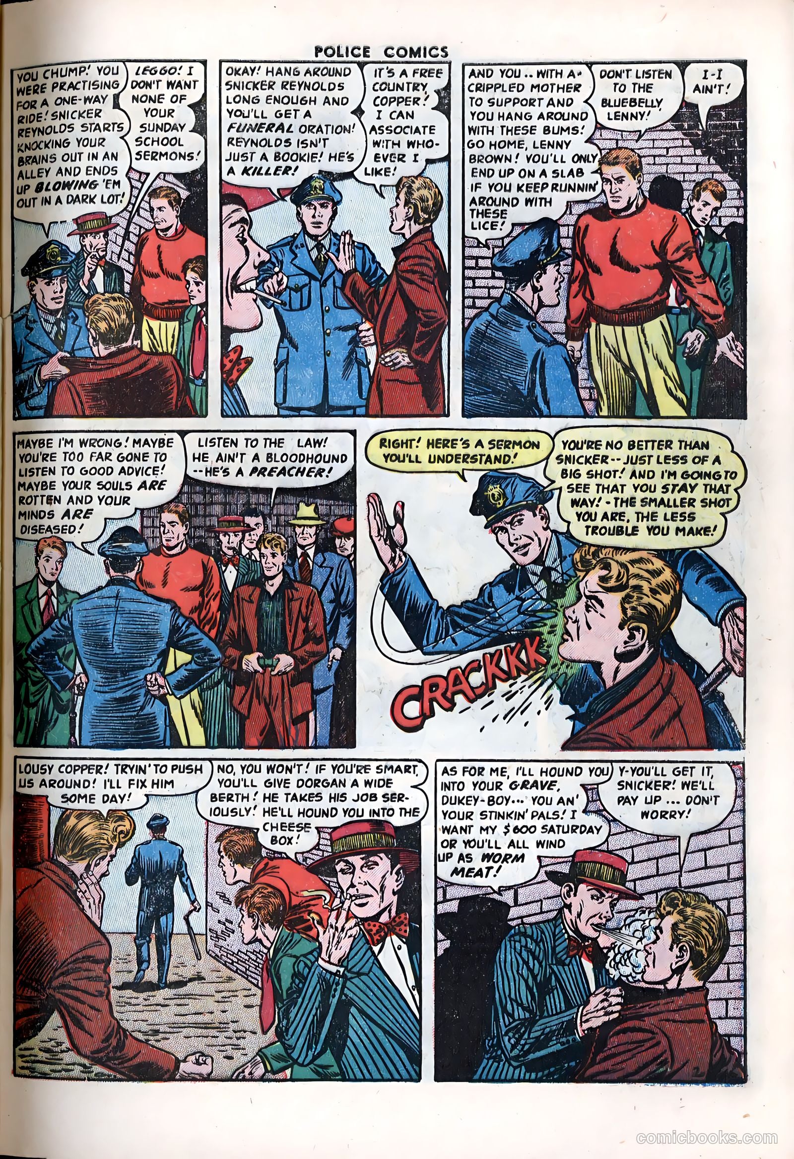Police Comics #122 (1952) — page 29 of 36