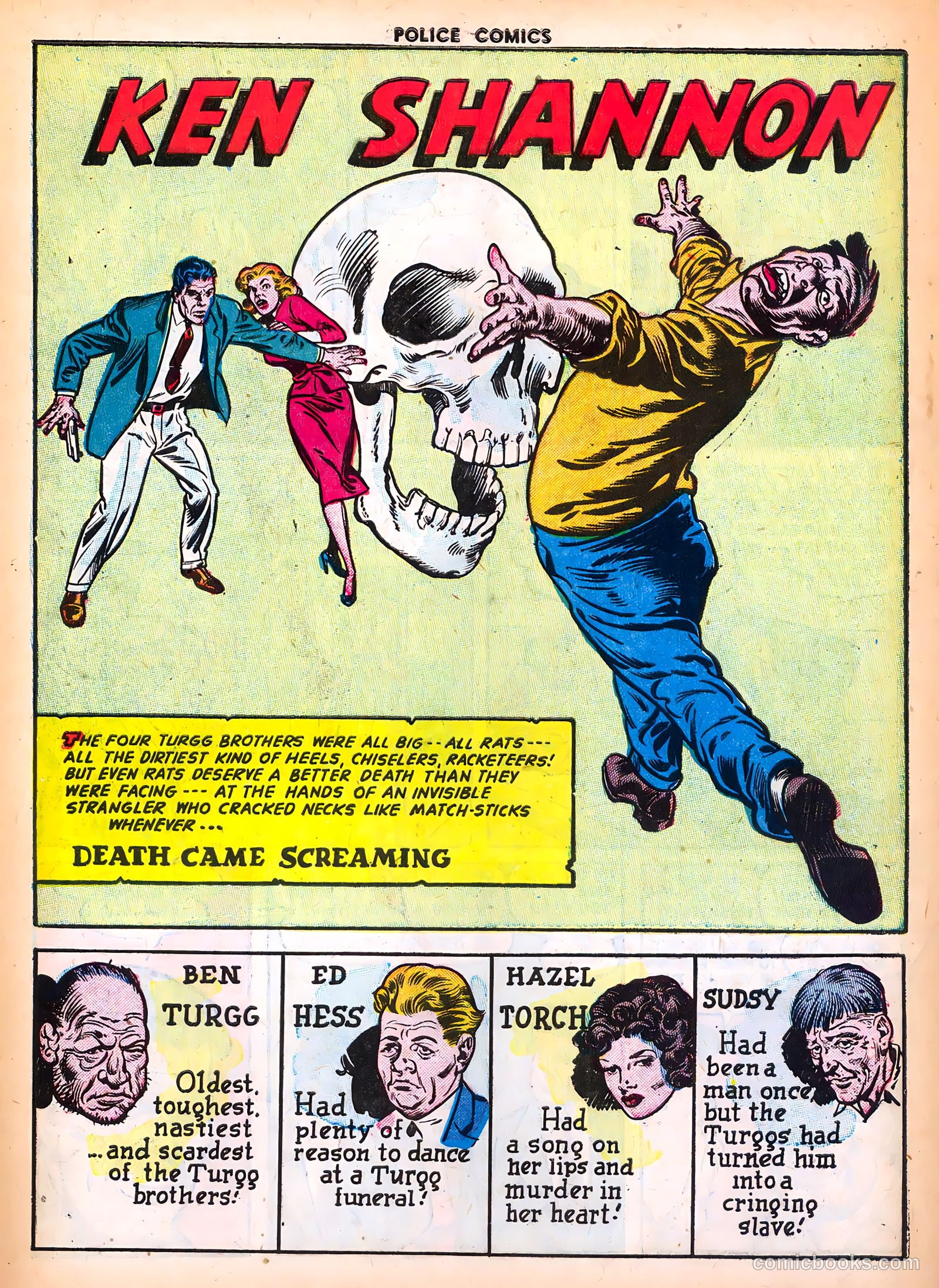 Police Comics #123 (1953) — page 3 of 36