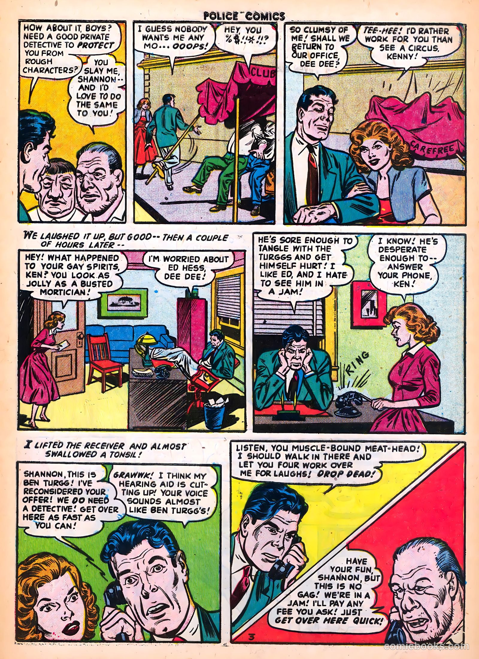 Police Comics #123 (1953) — page 5 of 36