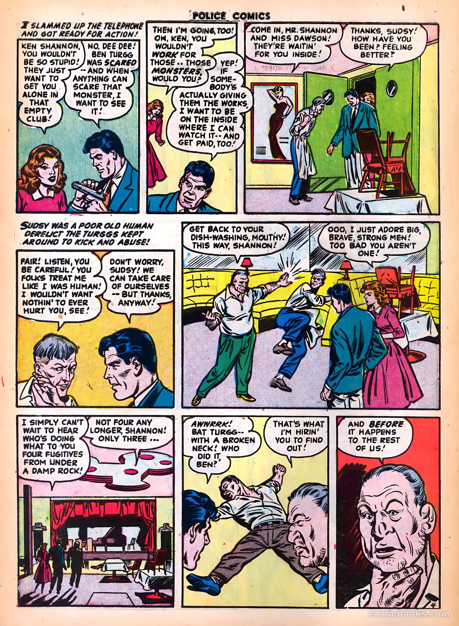 Police Comics #123 (1953) — page 6 of 36