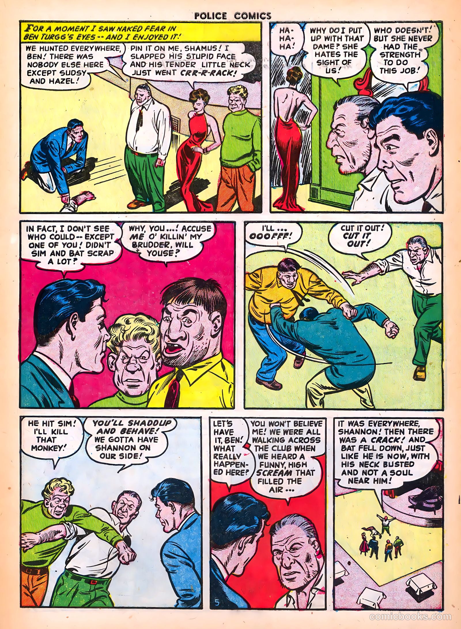 Police Comics #123 (1953) — page 7 of 36