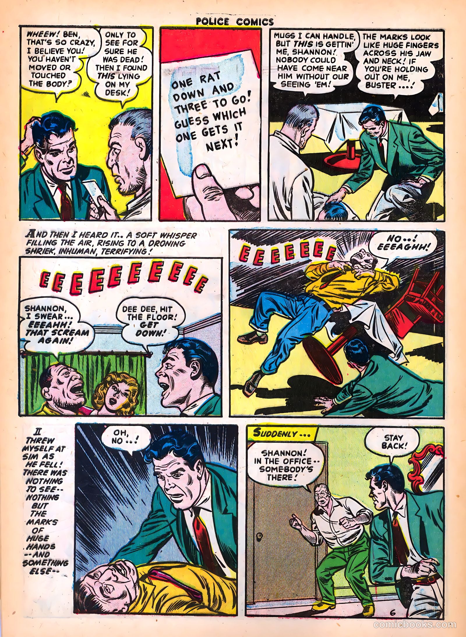 Police Comics #123 (1953) — page 8 of 36