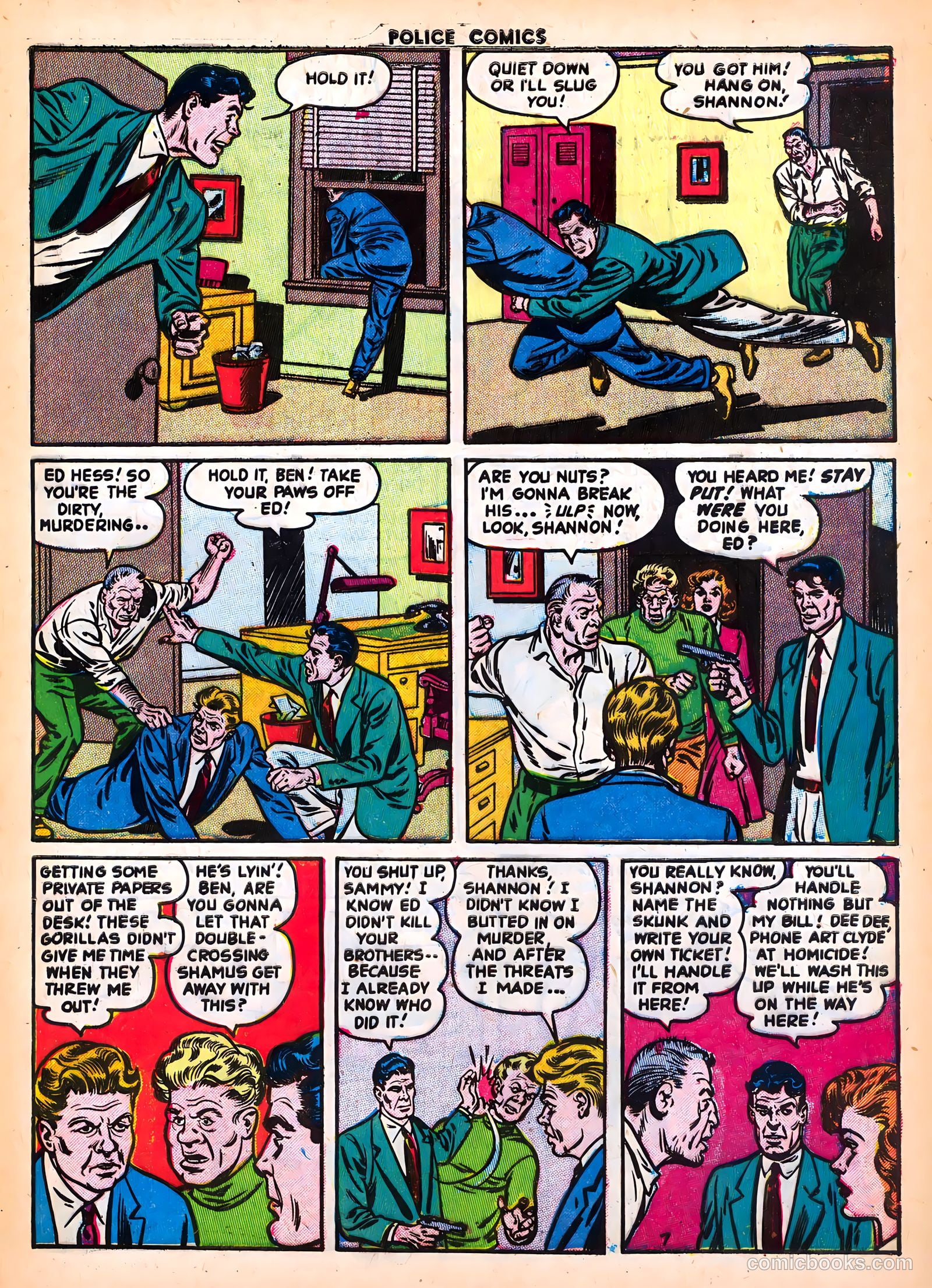 Police Comics #123 (1953) — page 9 of 36