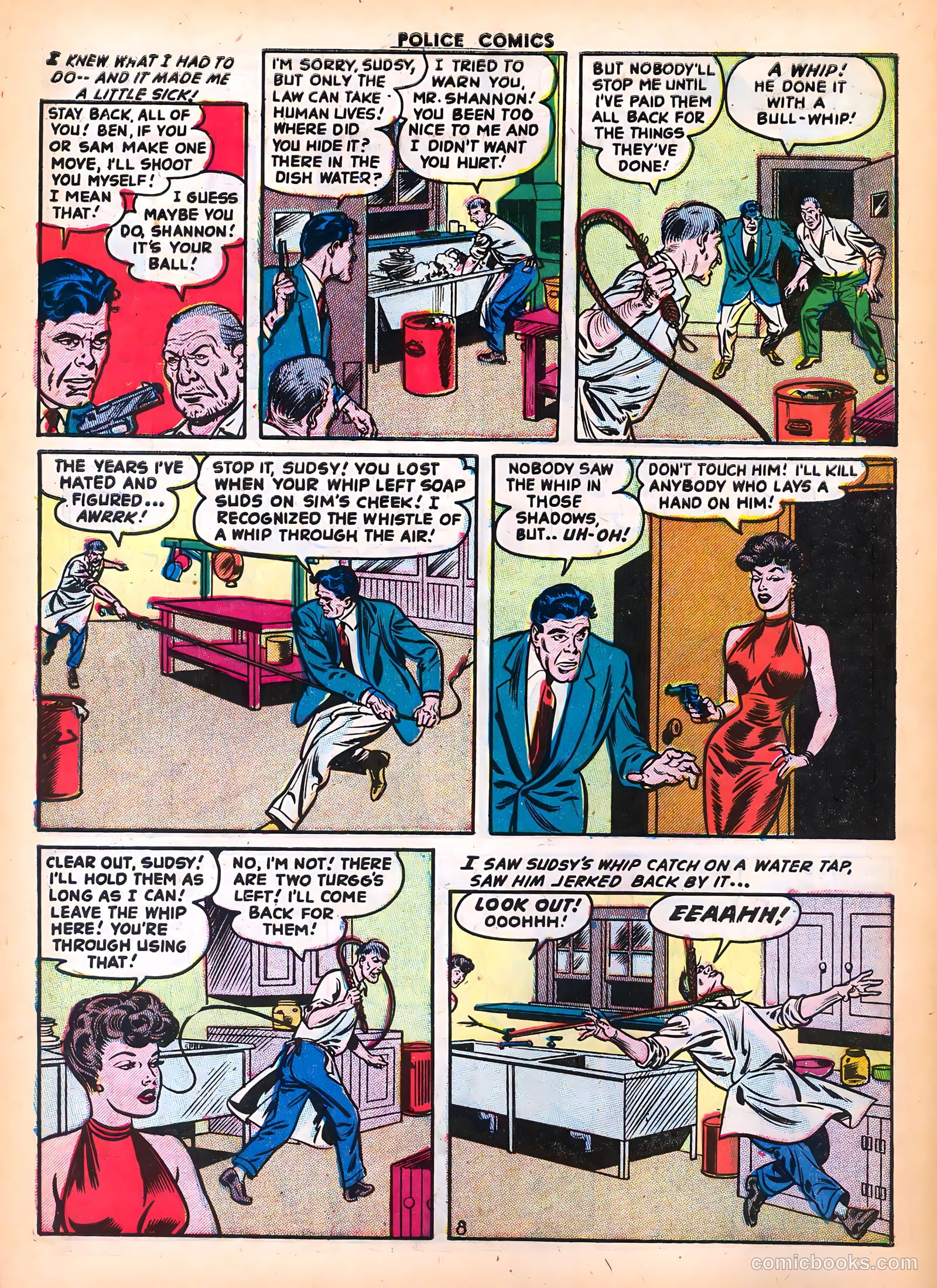 Police Comics #123 (1953) — page 10 of 36