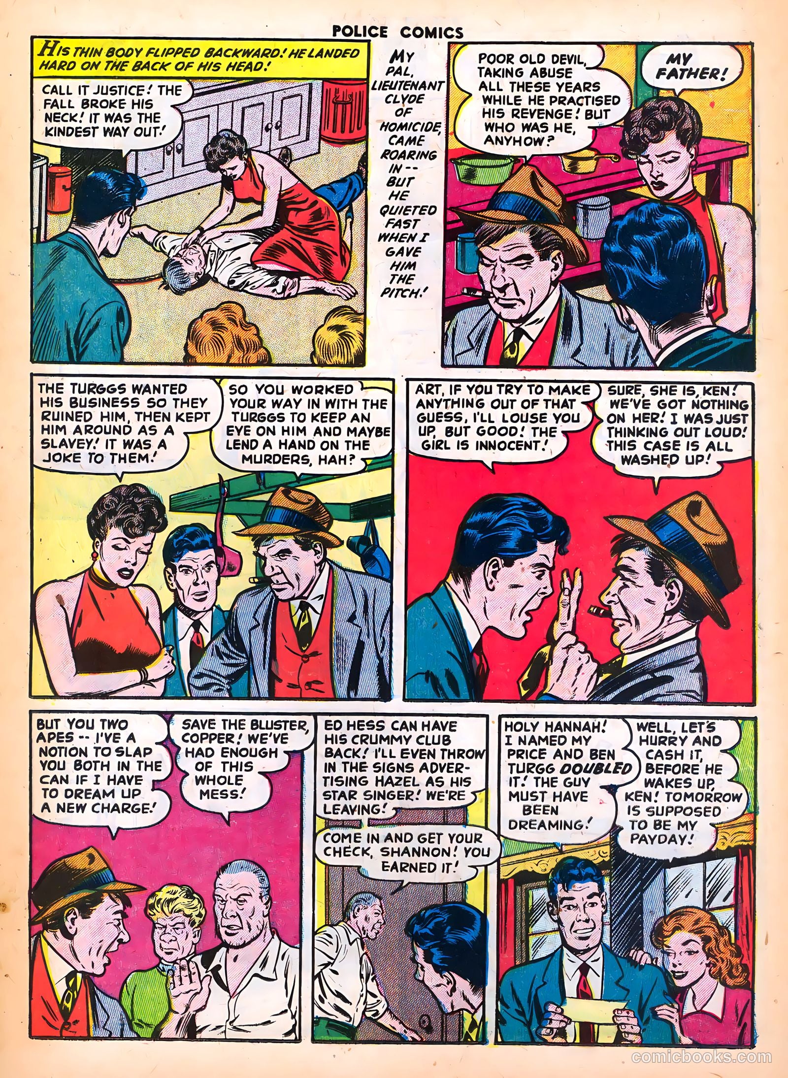 Police Comics #123 (1953) — page 11 of 36