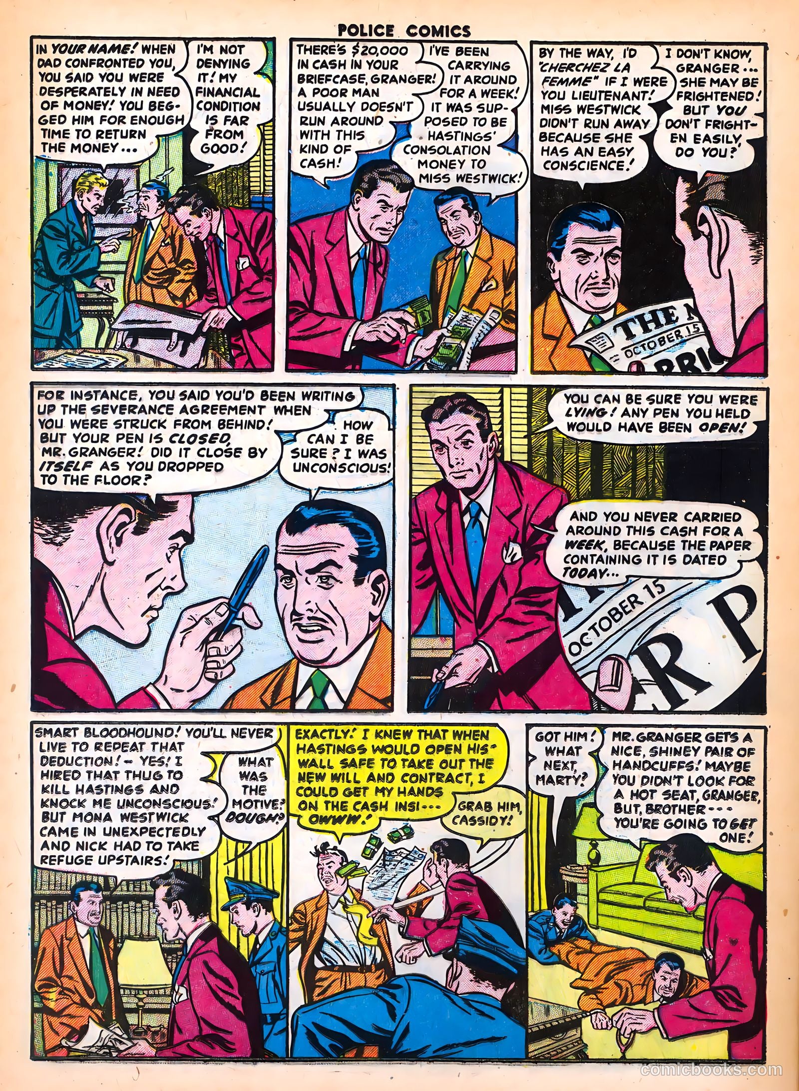 Police Comics #123 (1953) — page 16 of 36